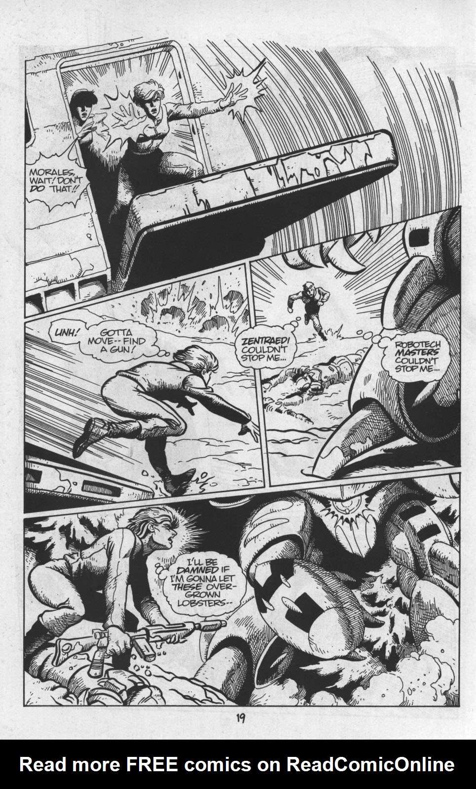 Read online Robotech: Invid War comic -  Issue #16 - 21