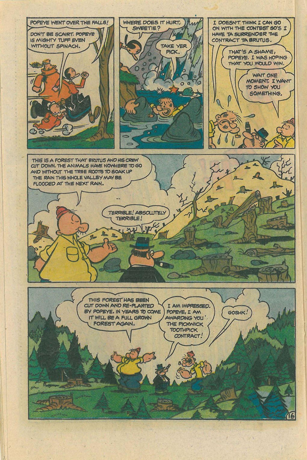 Read online Popeye (1948) comic -  Issue #126 - 20