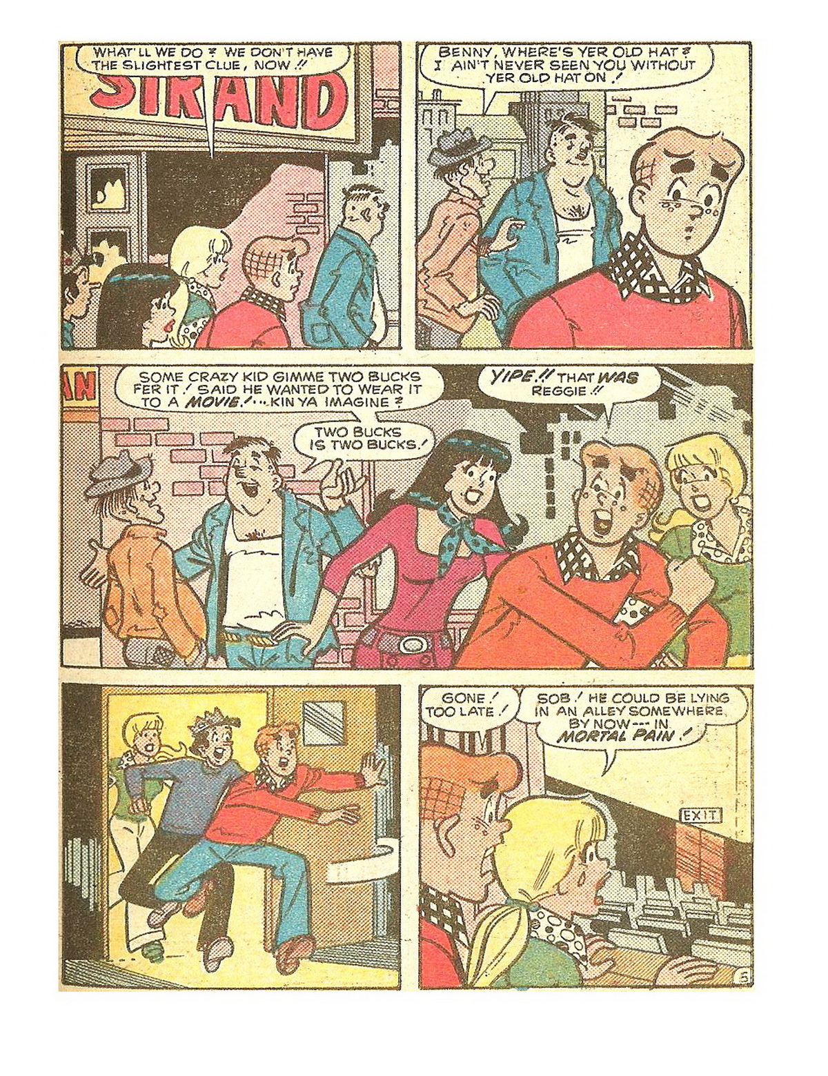 Read online Archie's Double Digest Magazine comic -  Issue #38 - 206