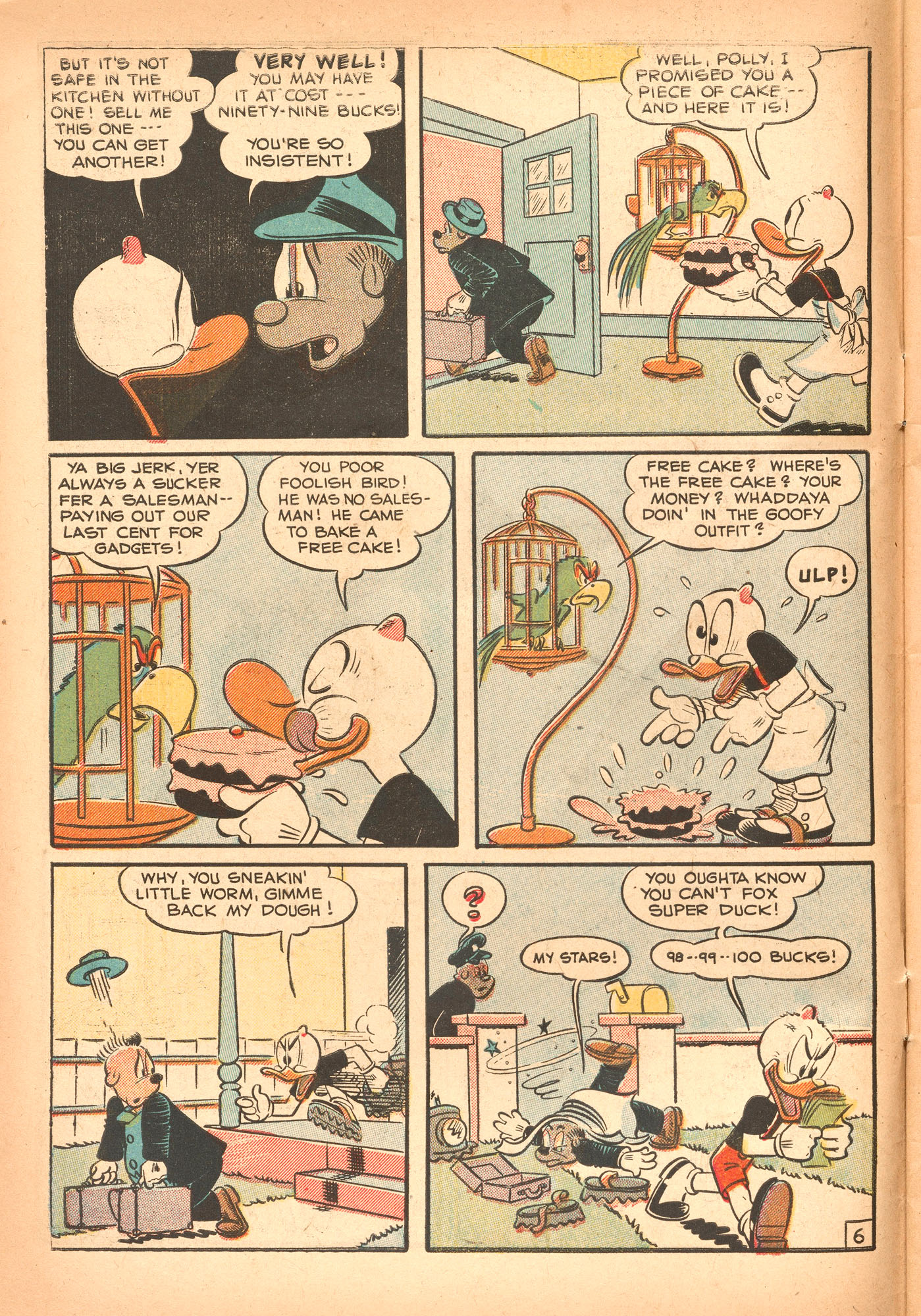 Read online Super Duck Comics comic -  Issue #29 - 8