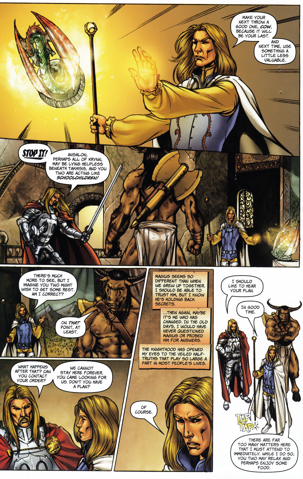 Read online Dragonlance: The Legend of Huma comic -  Issue #5 - 15