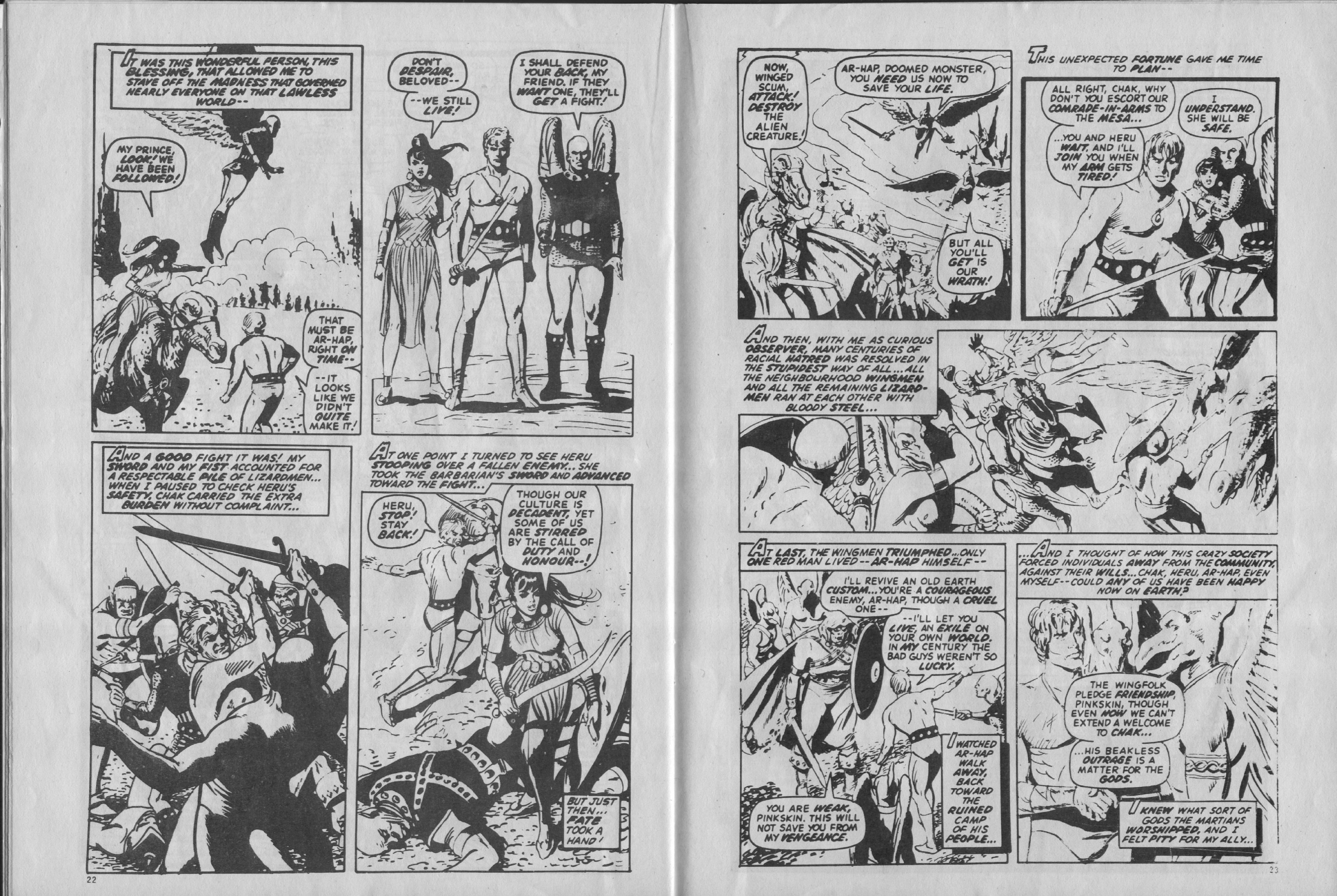 Read online Planet of the Apes (1974) comic -  Issue #7 - 12