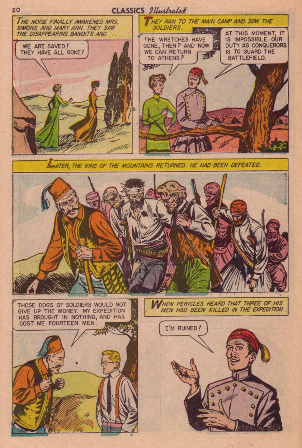 Read online Classics Illustrated comic -  Issue #127 - 22
