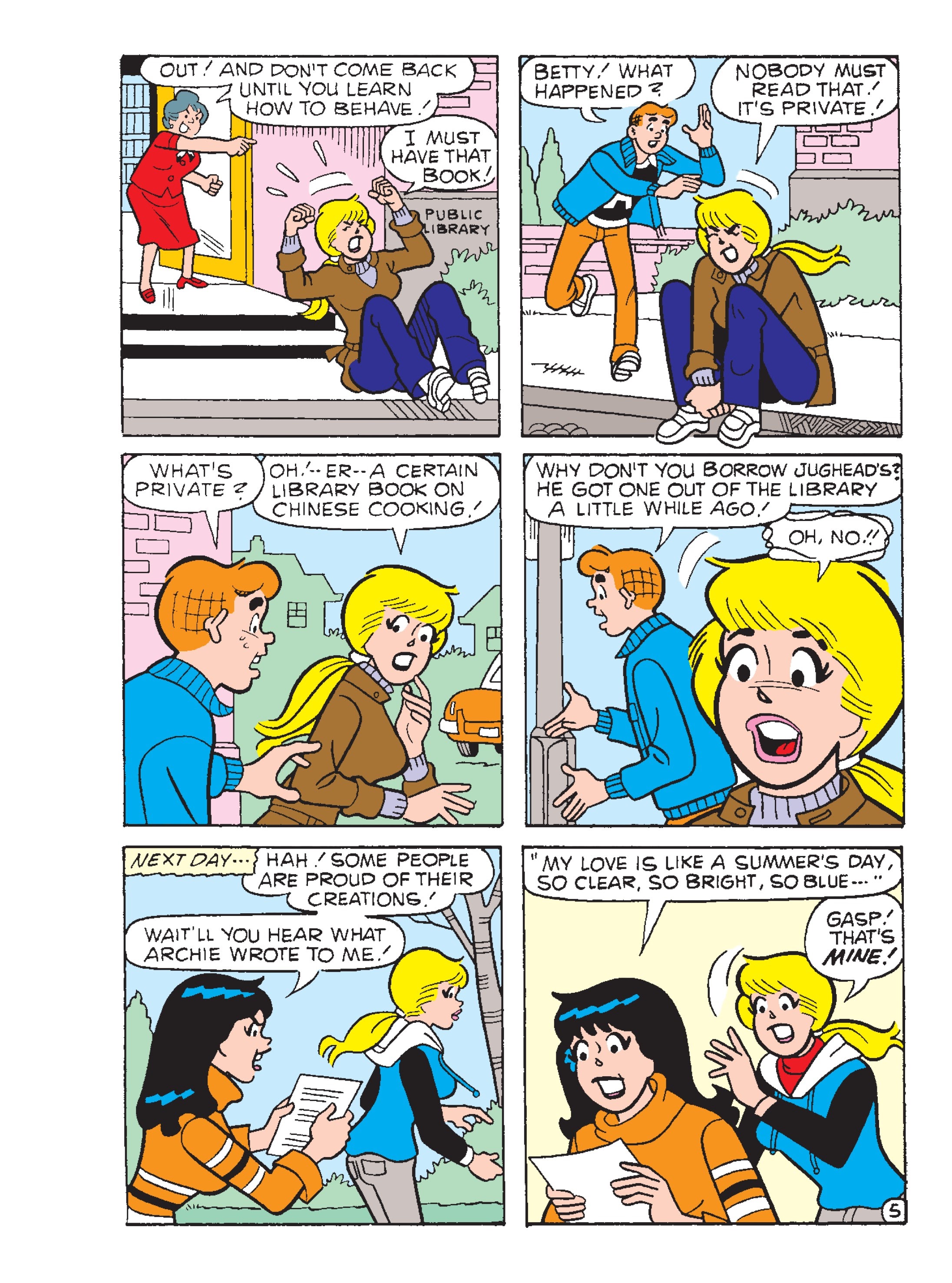 Read online Betty & Veronica Friends Double Digest comic -  Issue #265 - 134