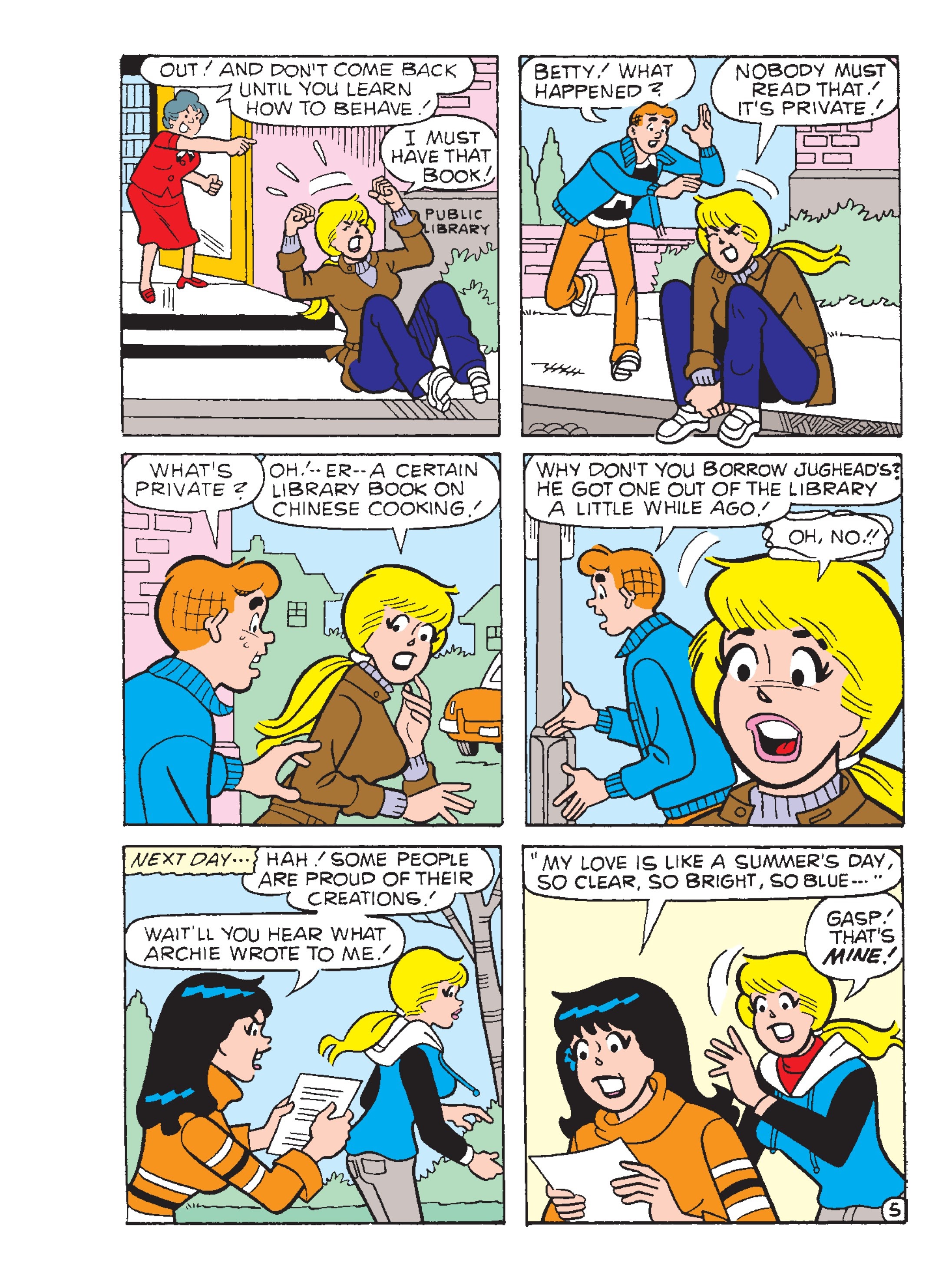Read online Betty & Veronica Friends Double Digest comic -  Issue #265 - 134