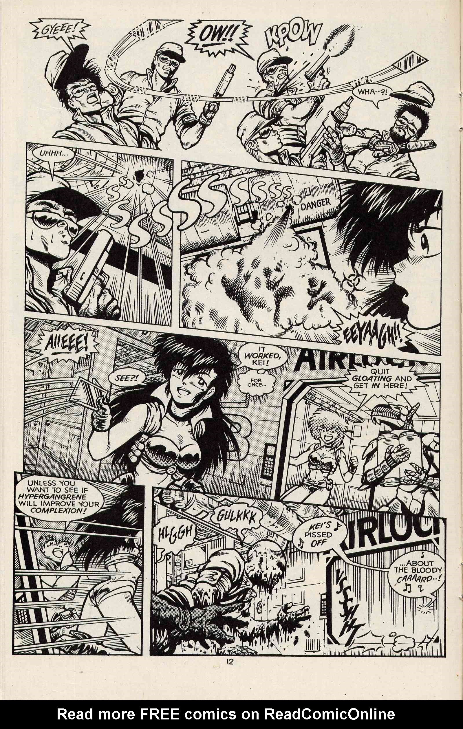 Read online Dirty Pair comic -  Issue #4 - 14