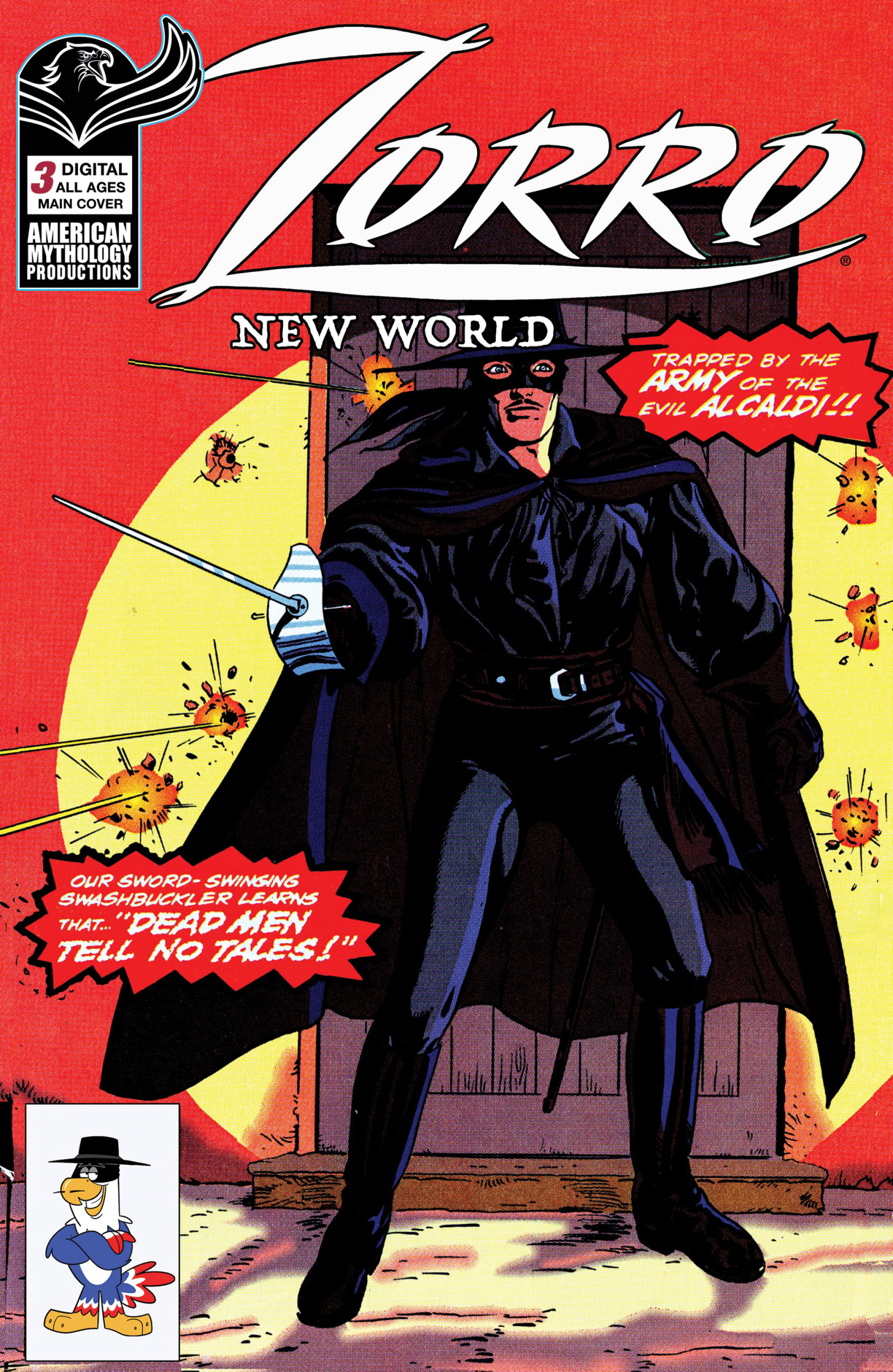 Read online Zorro New World comic -  Issue #3 - 1