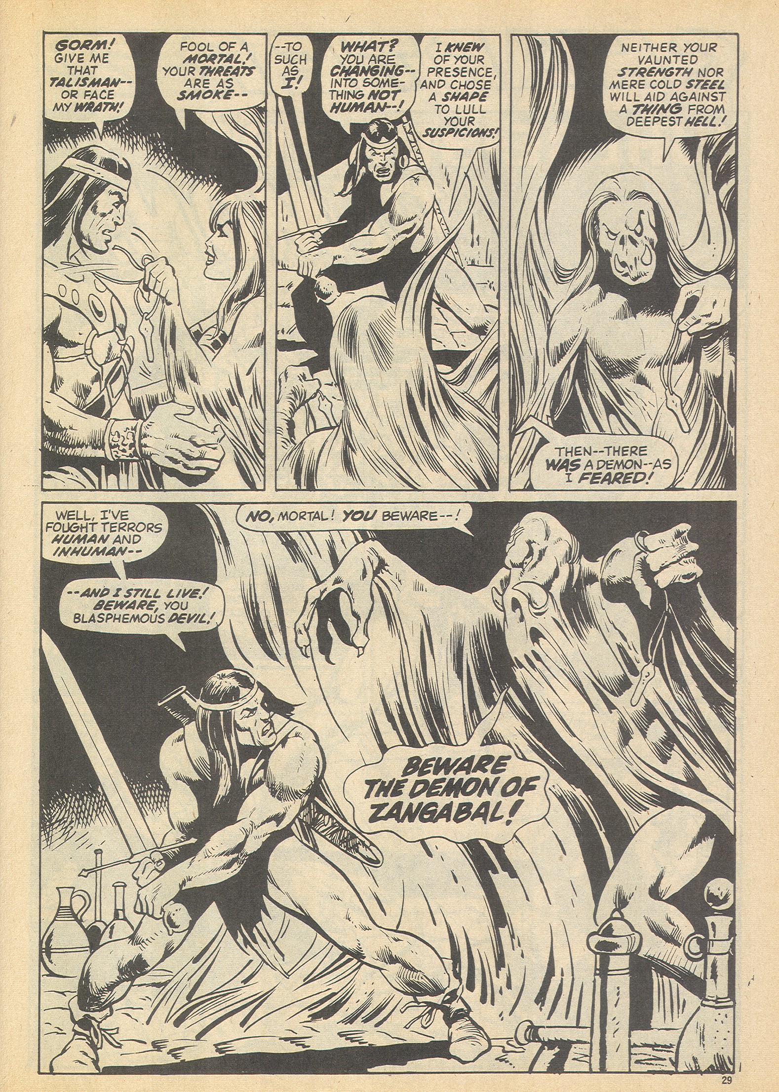 Read online The Savage Sword of Conan (1975) comic -  Issue #14 - 29