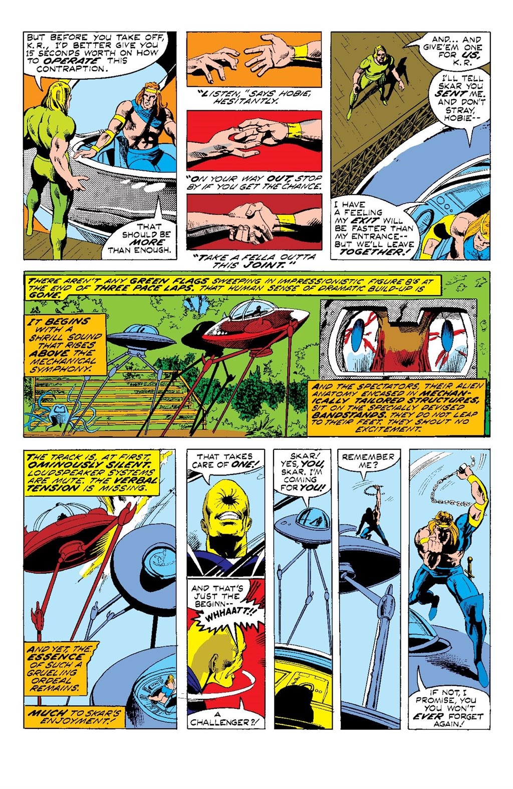 Read online Killraven Epic Collection: Warrior of the Worlds comic -  Issue # TPB (Part 2) - 50