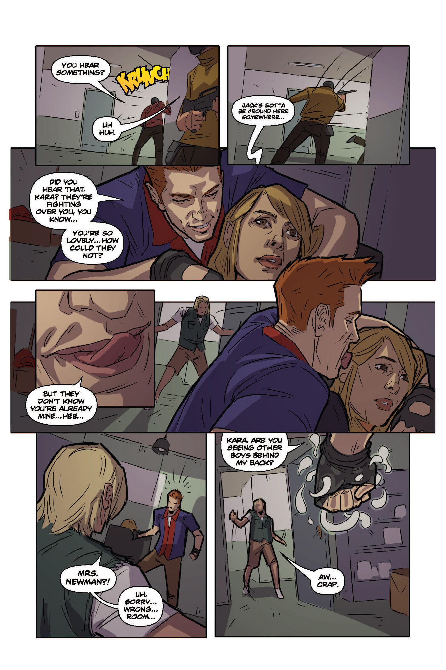 Read online Jack Hammer comic -  Issue #3 - 19