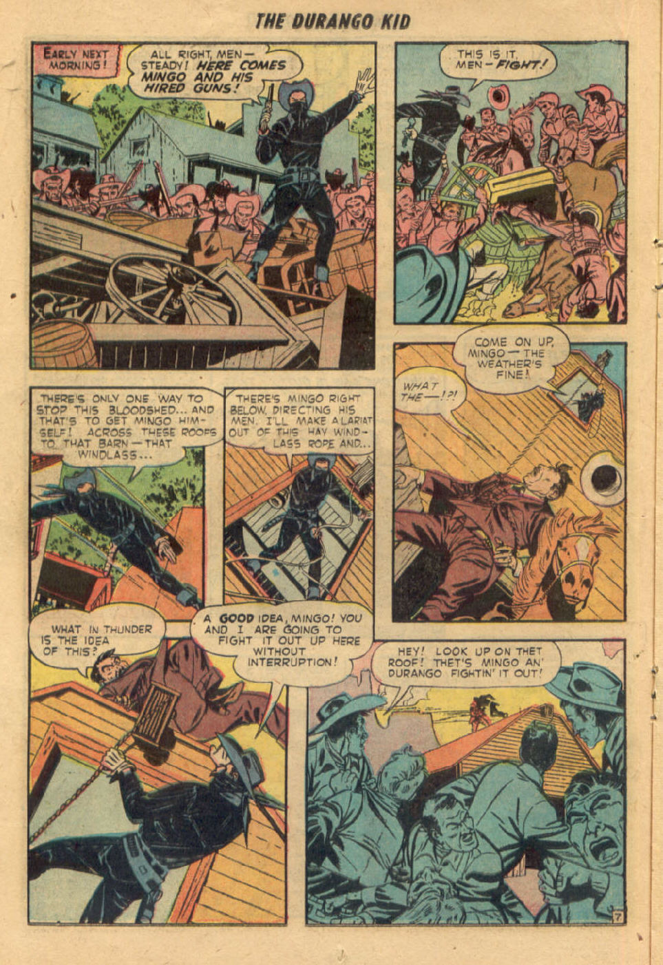 Read online Charles Starrett as The Durango Kid comic -  Issue #14 - 15