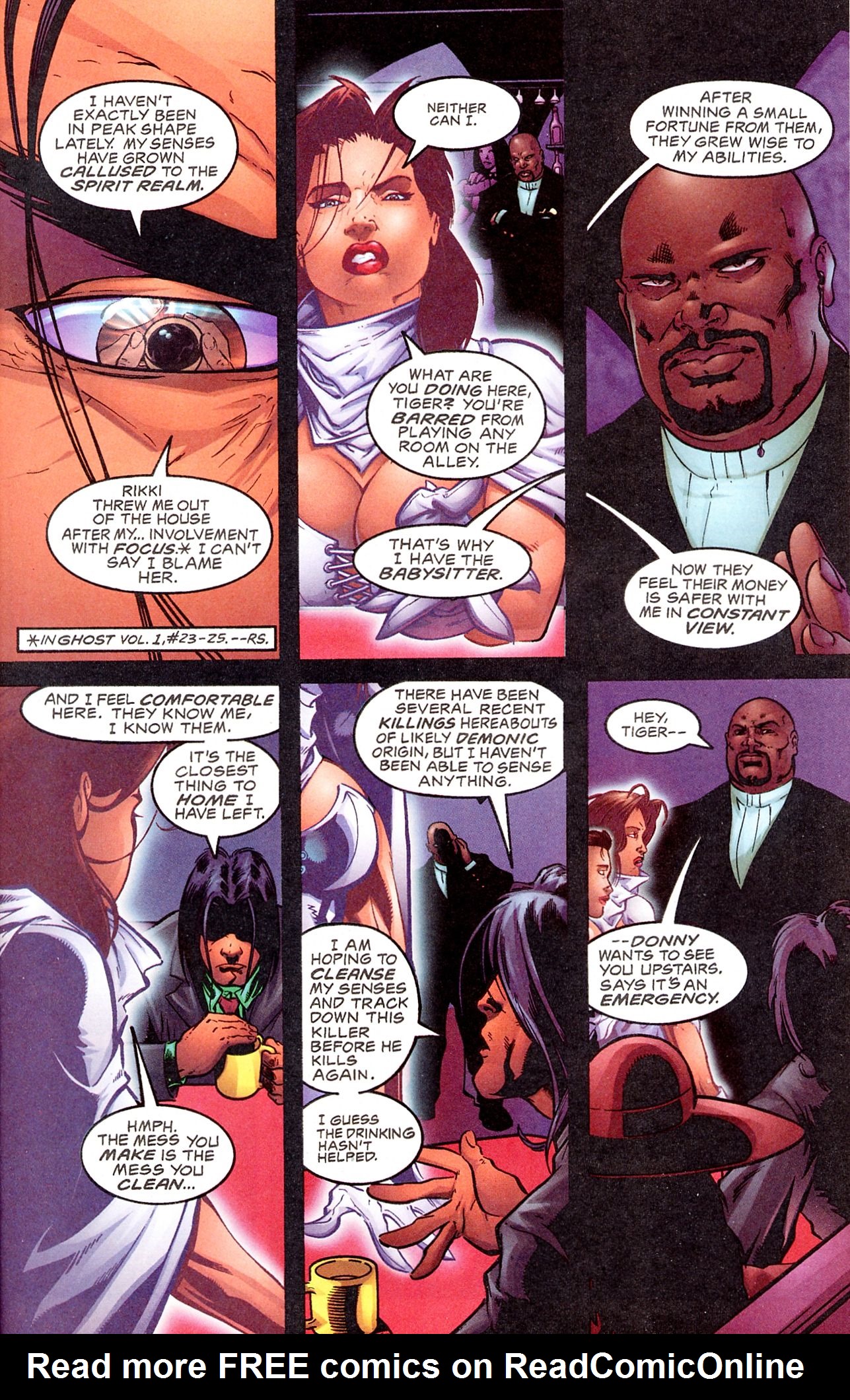 Read online Ghost (1998) comic -  Issue #7 - 10