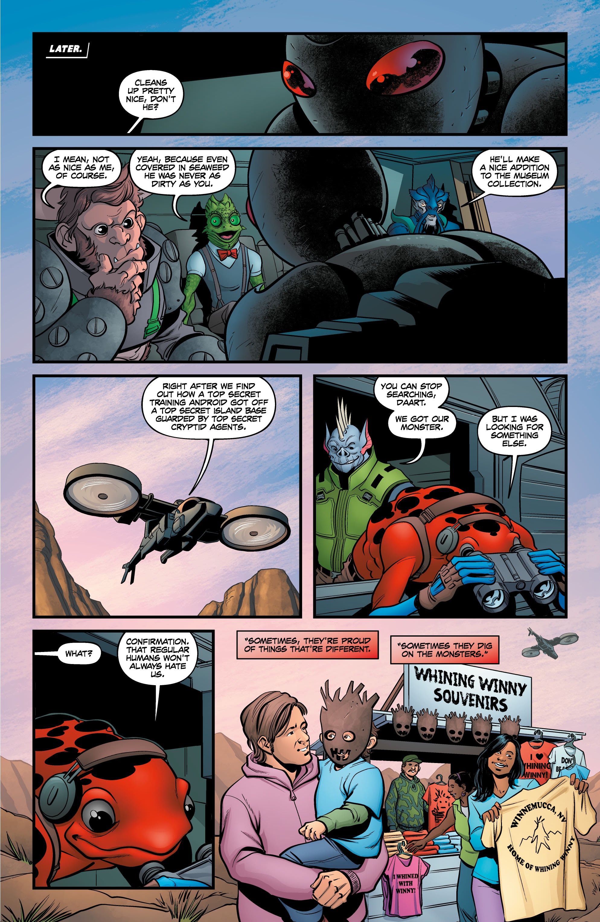 Read online Alter Nation: They Hide Hybrids comic -  Issue # TPB - 67