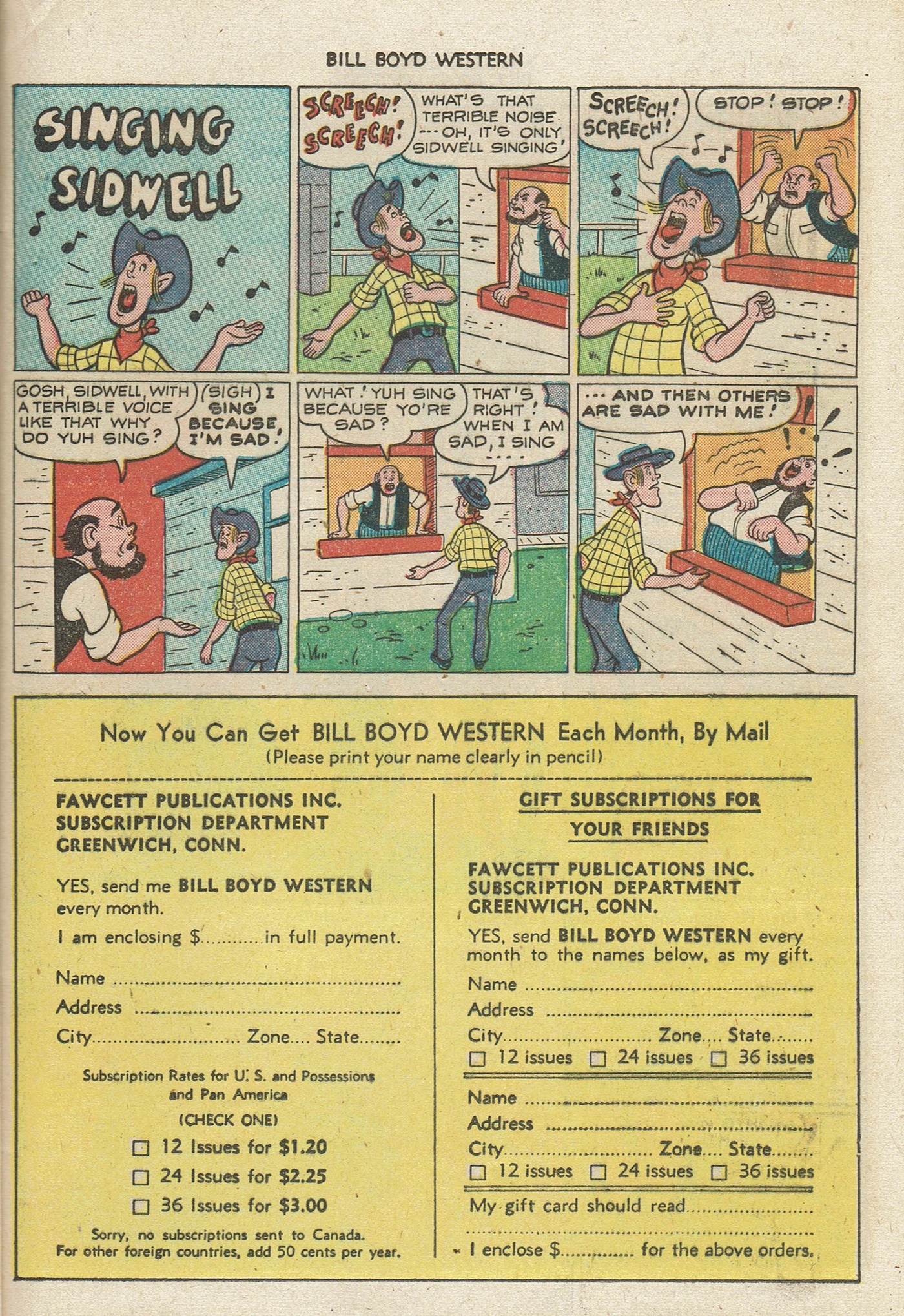 Read online Bill Boyd Western comic -  Issue #13 - 37