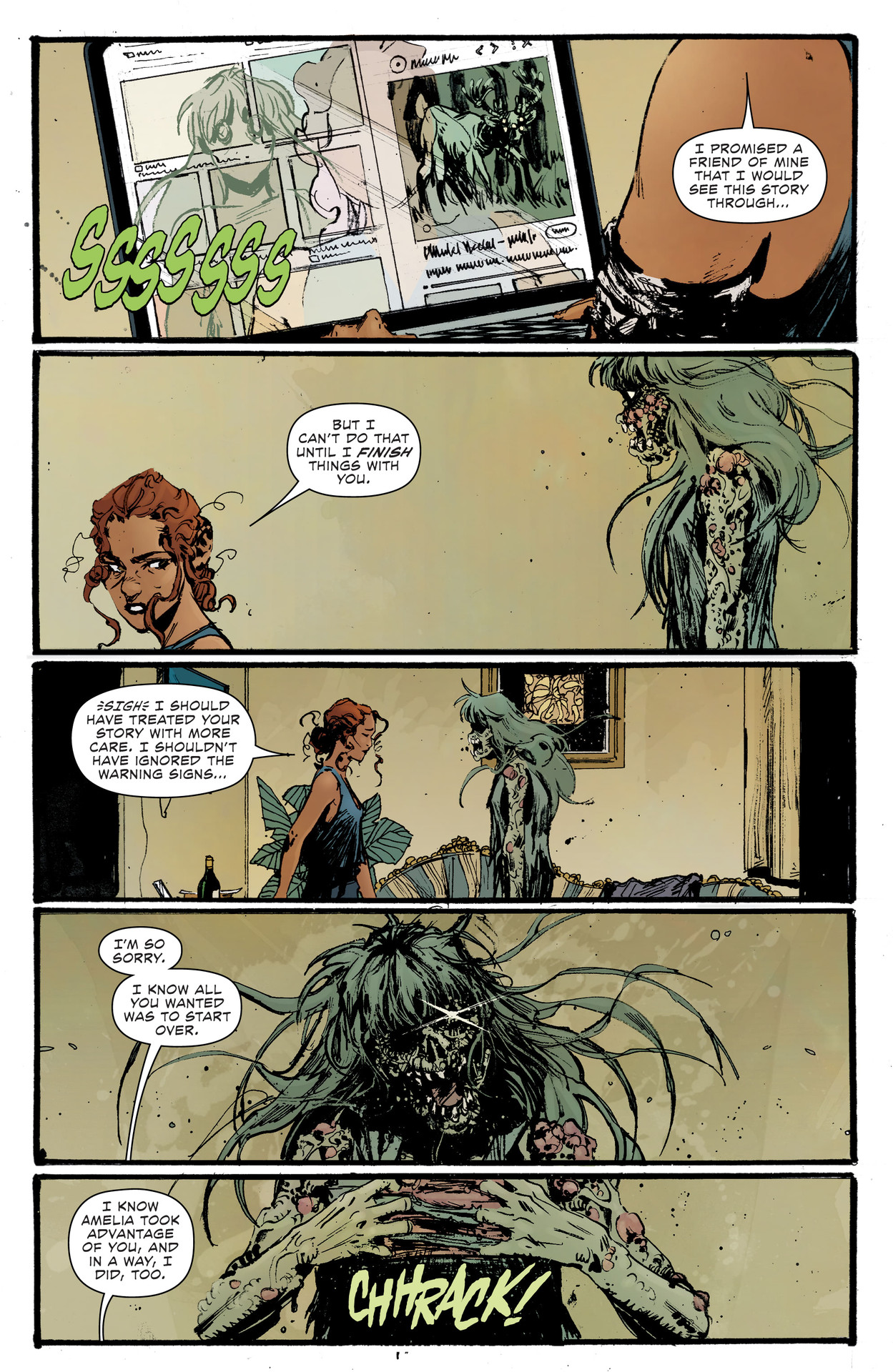 Read online Dark Spaces: Good Deeds comic -  Issue #5 - 13