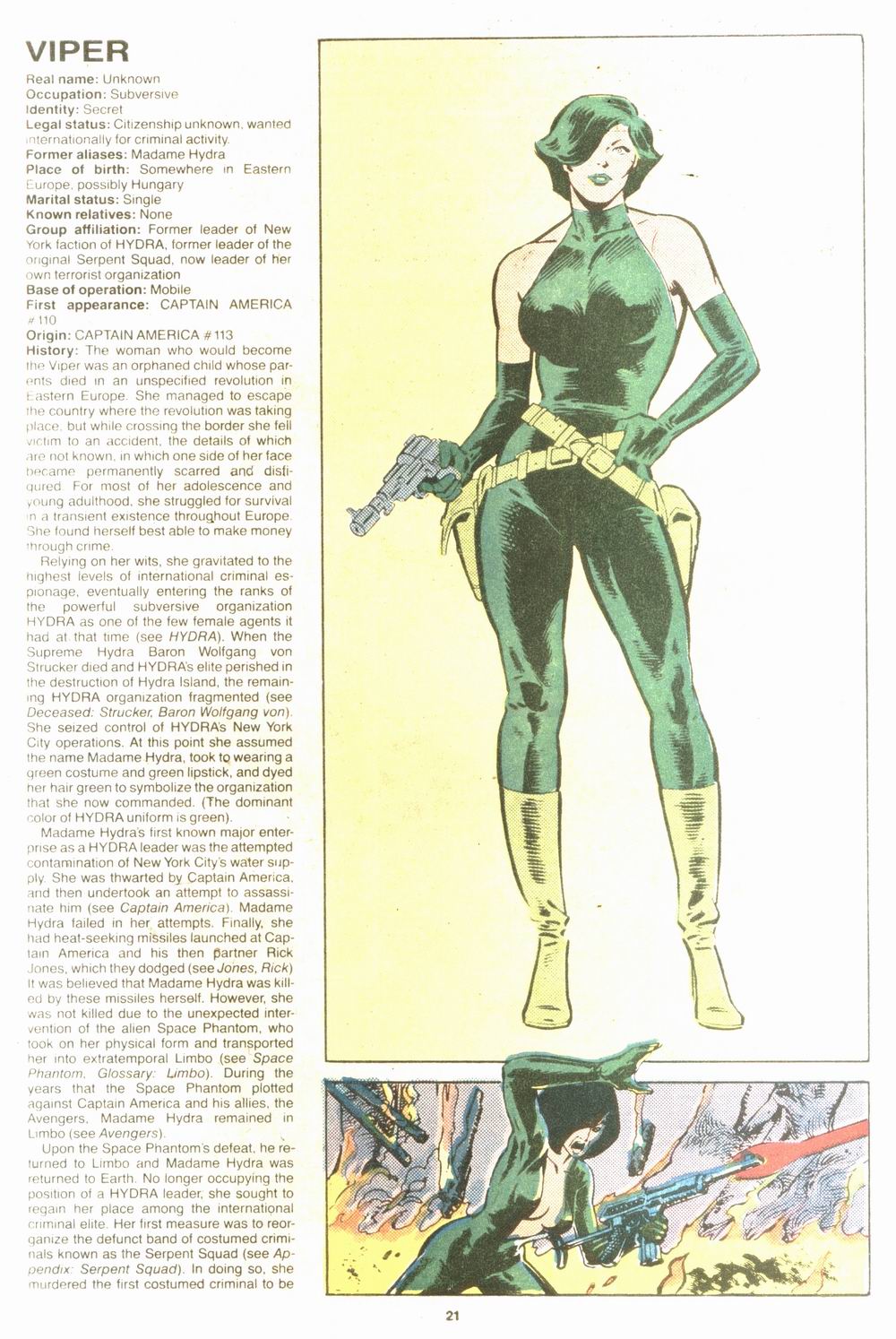 Read online The Official Handbook of the Marvel Universe Deluxe Edition comic -  Issue #14 - 23