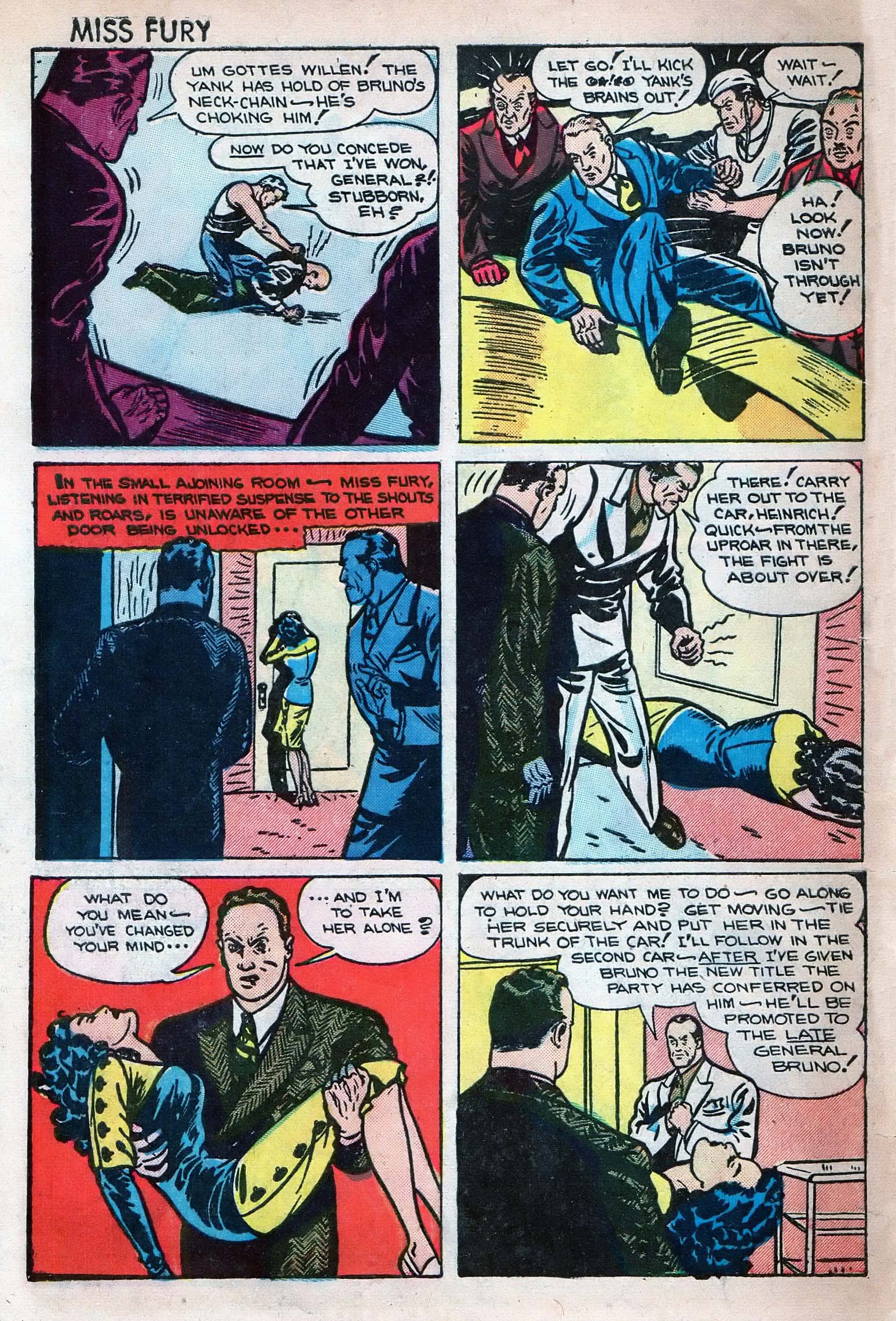 Read online Miss Fury Comics comic -  Issue #5 - 48