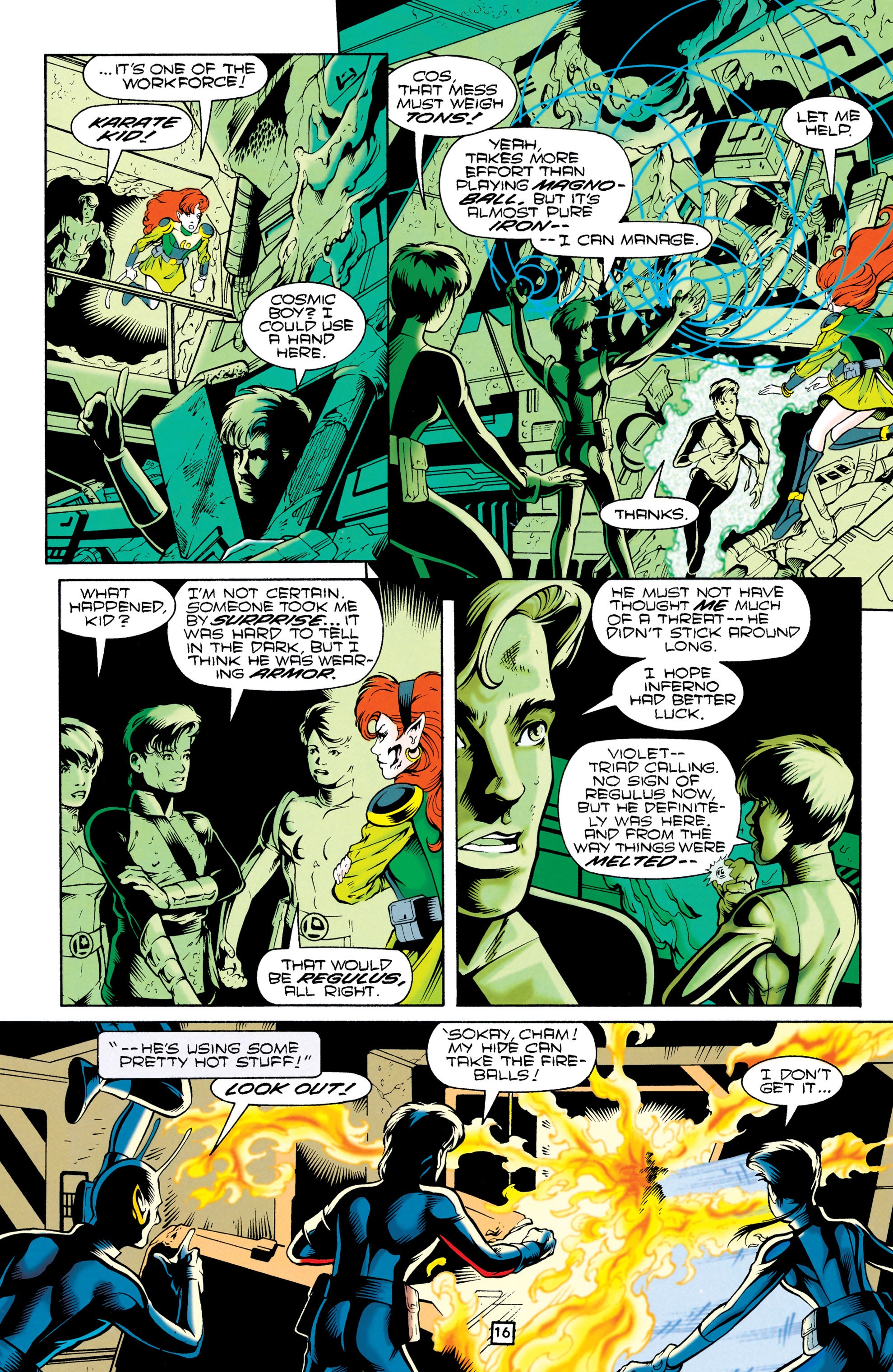Read online Legionnaires comic -  Issue #39 - 17