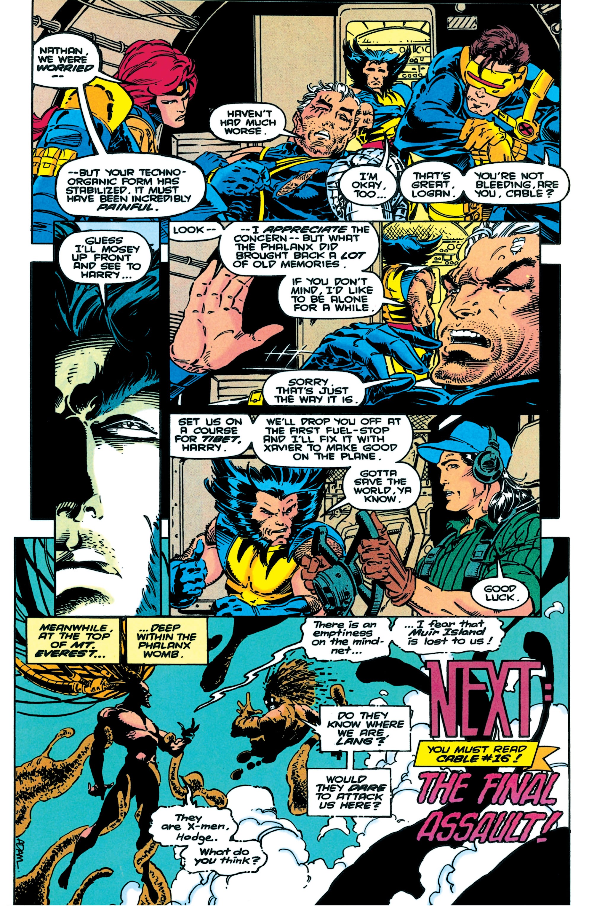 Read online X-Men Milestones: Phalanx Covenant comic -  Issue # TPB (Part 5) - 3