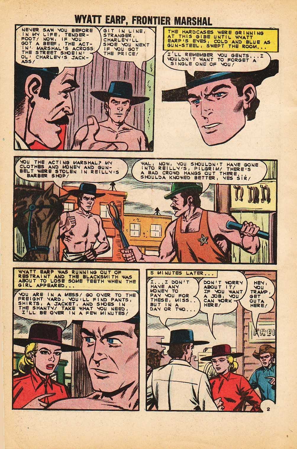 Read online Wyatt Earp Frontier Marshal comic -  Issue #48 - 4