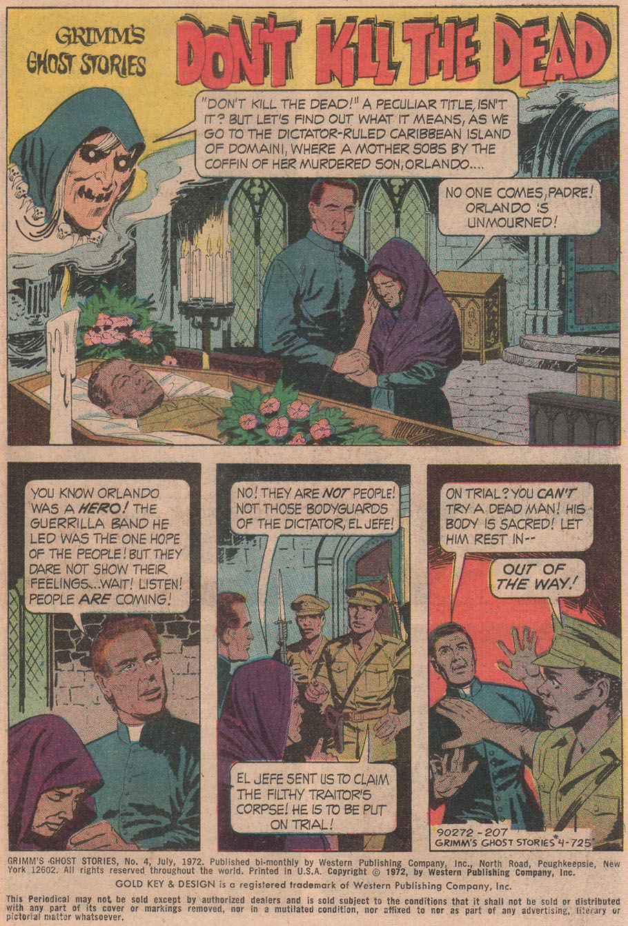 Read online Grimm's Ghost Stories comic -  Issue #4 - 3