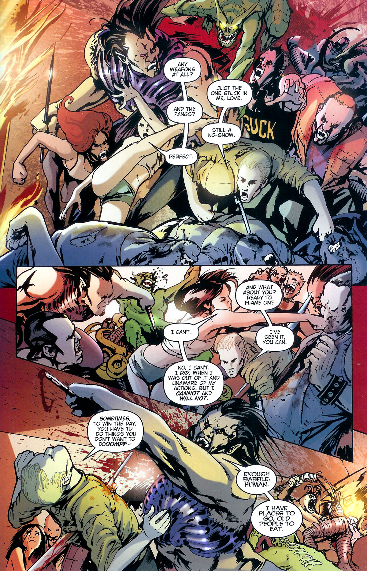 Read online Spike: Asylum comic -  Issue #5 - 3