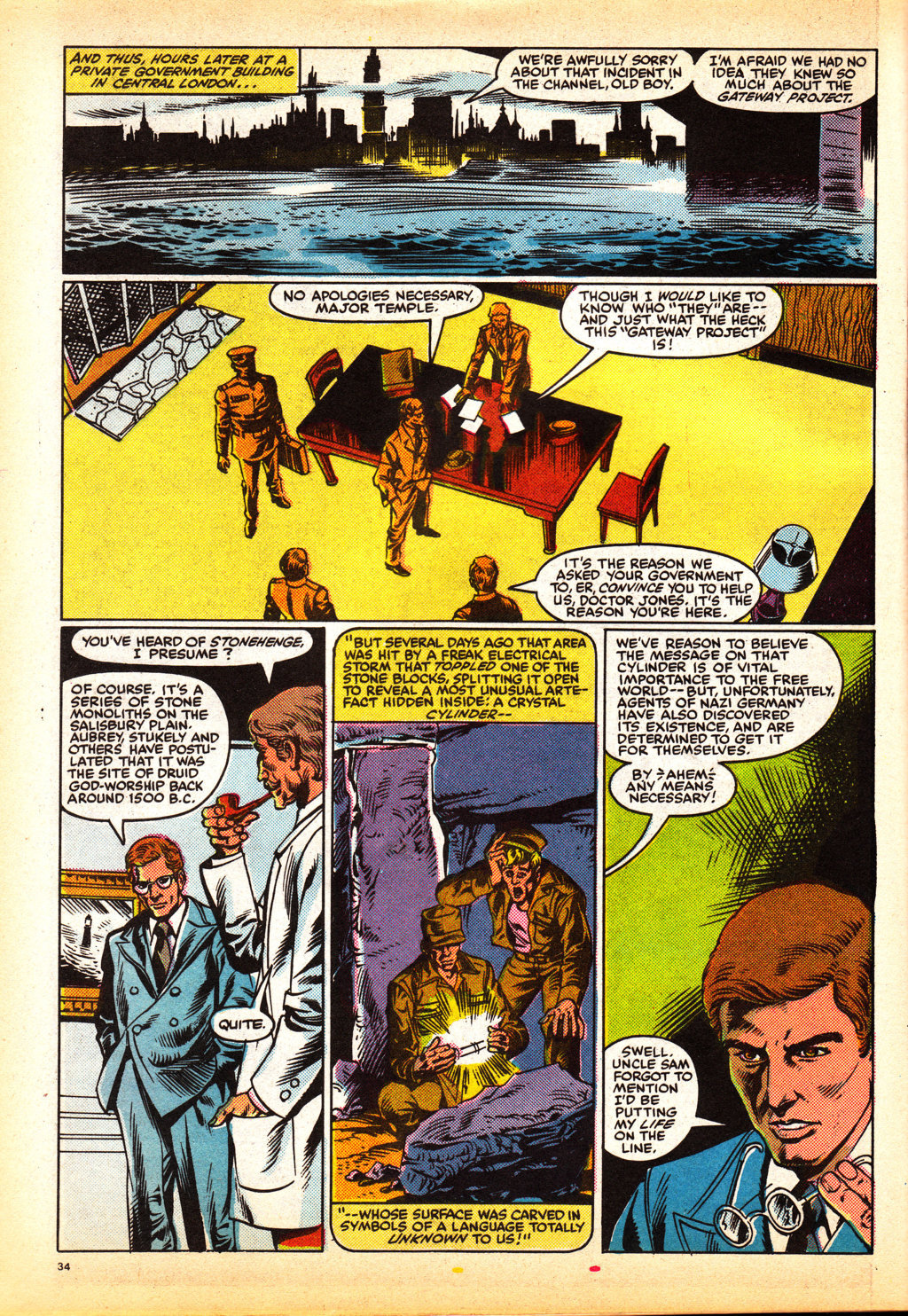 Read online Indiana Jones comic -  Issue #4 - 31