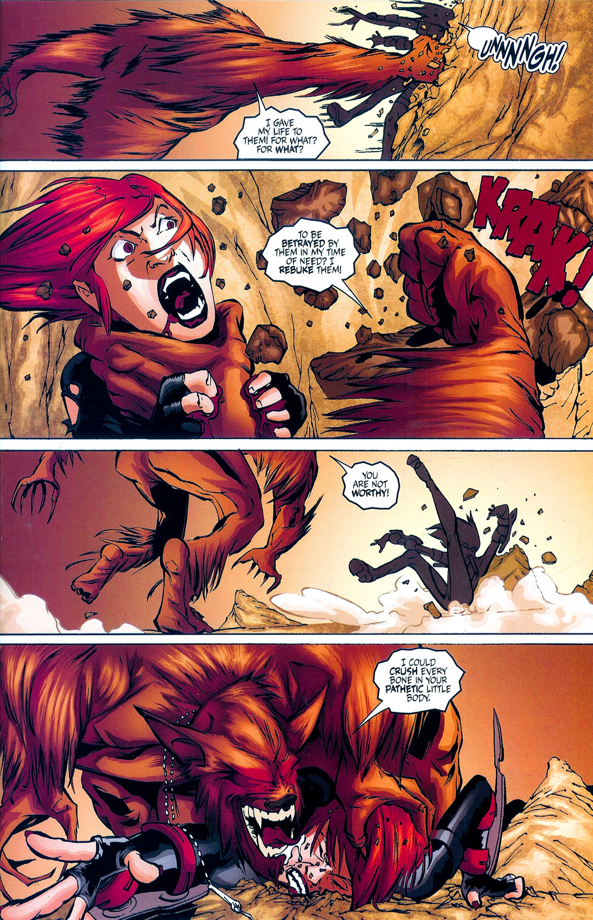 Read online BloodRayne: Lycan Rex comic -  Issue # Full - 23