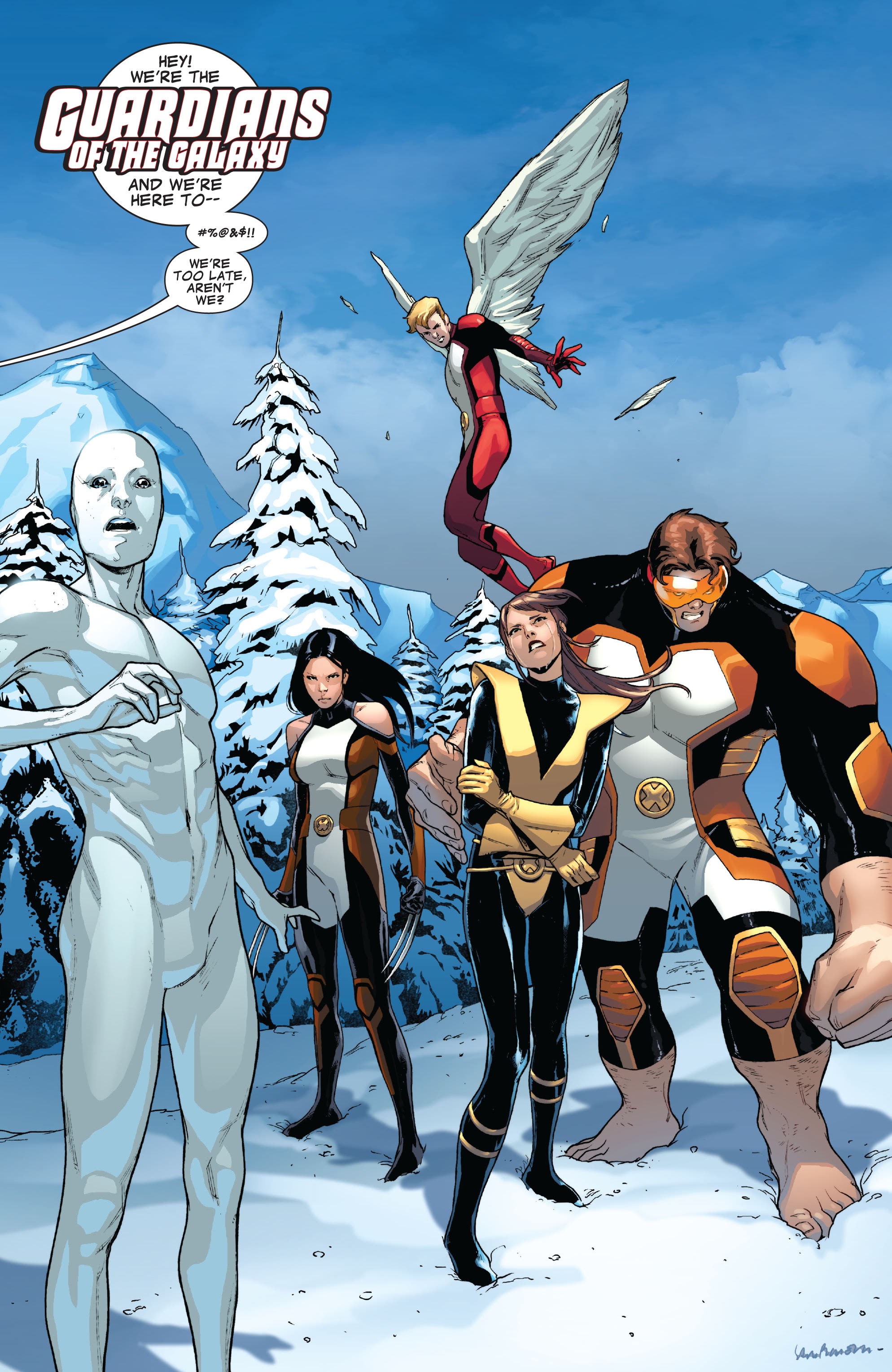 Read online Guardians Of The Galaxy by Brian Michael Bendis comic -  Issue # TPB 2 (Part 1) - 21
