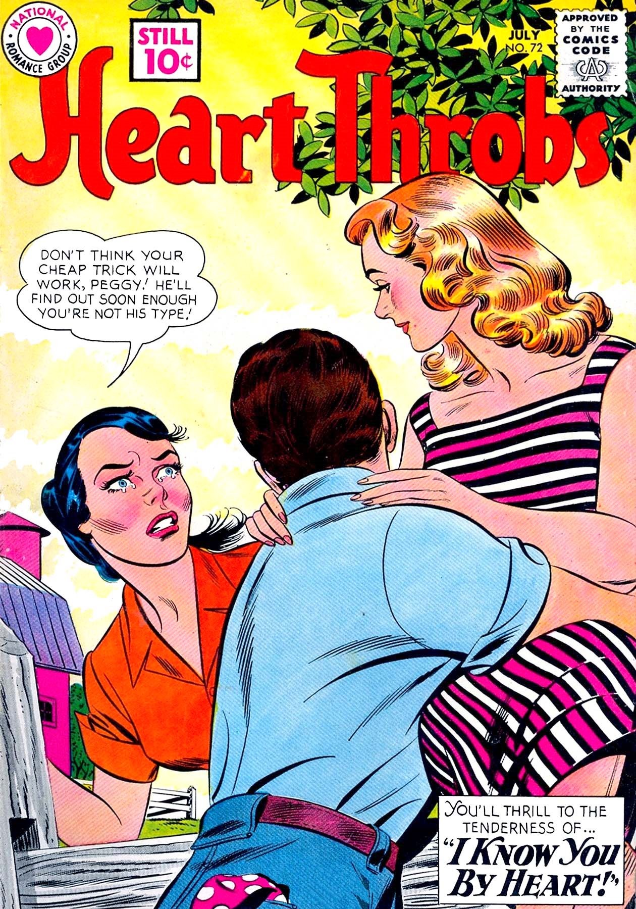 Read online Heart Throbs comic -  Issue #72 - 1