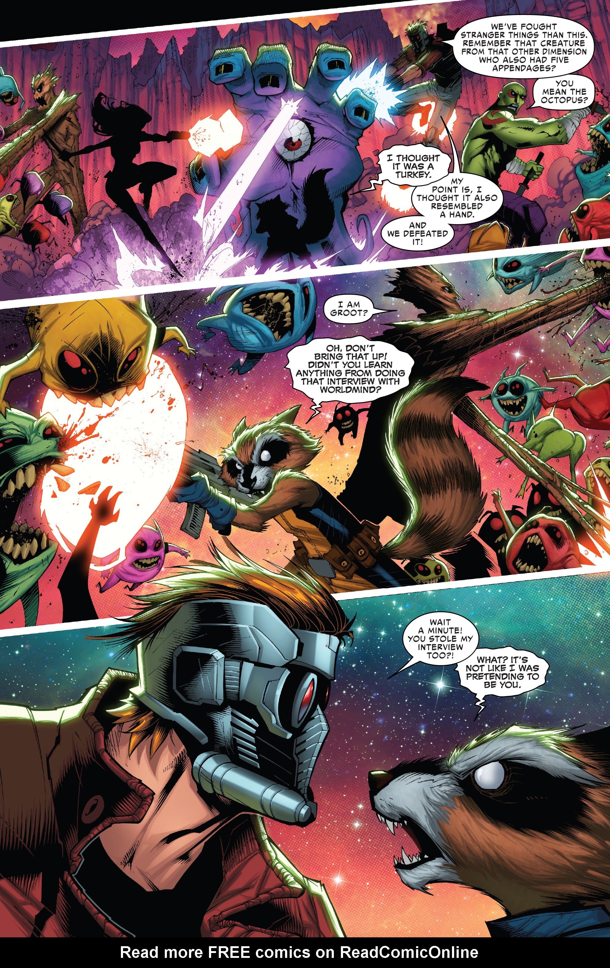 Read online Guardians of the Galaxy: Cosmic Rewind comic -  Issue #1 - 10
