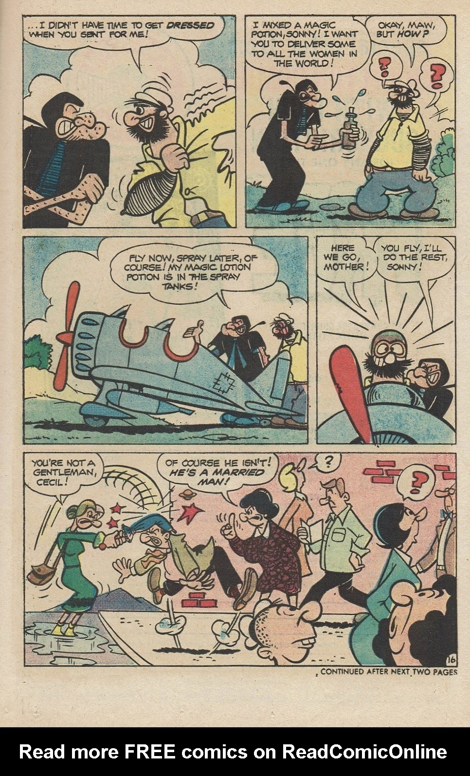 Read online Popeye (1948) comic -  Issue #137 - 21