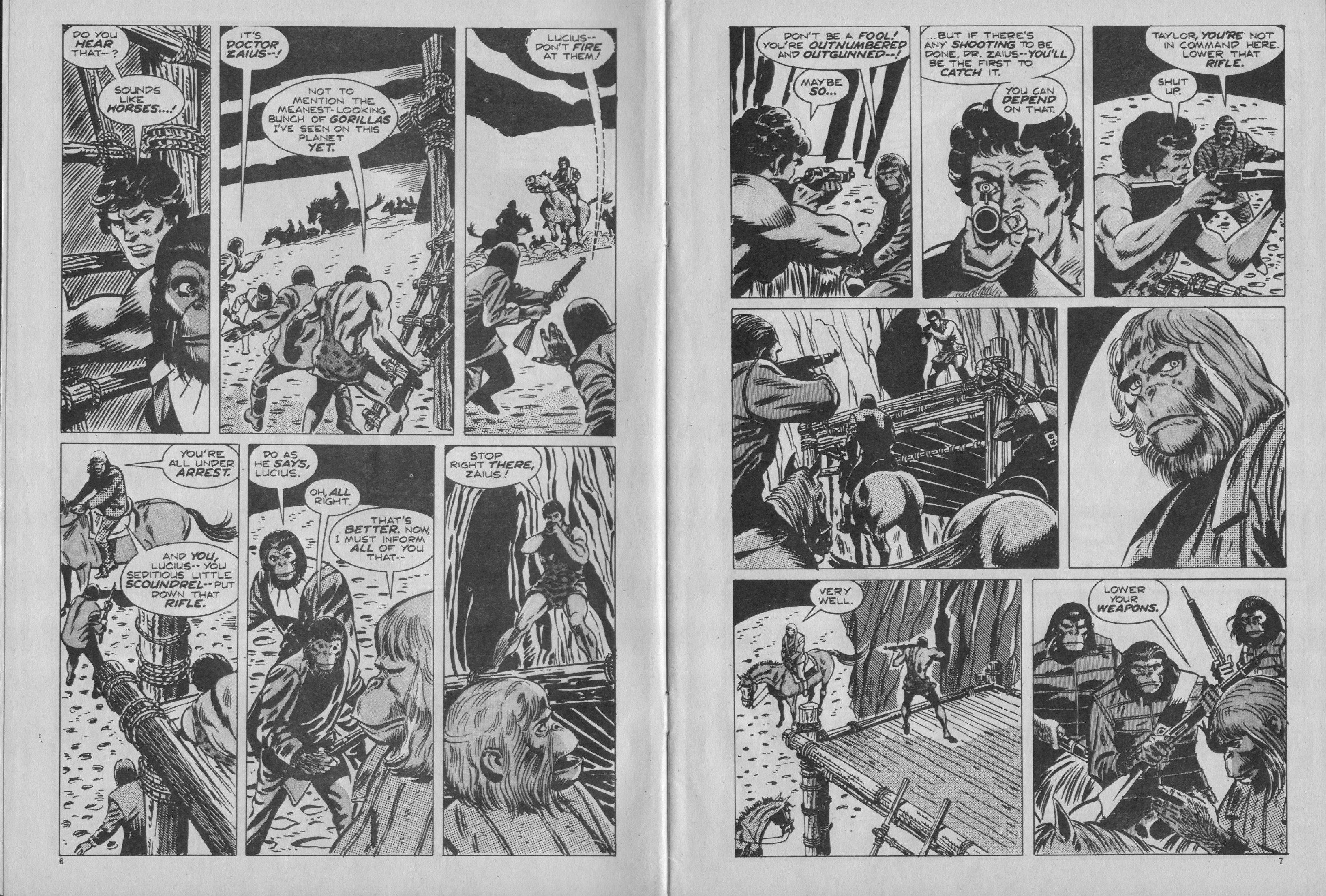 Read online Planet of the Apes (1974) comic -  Issue #9 - 4