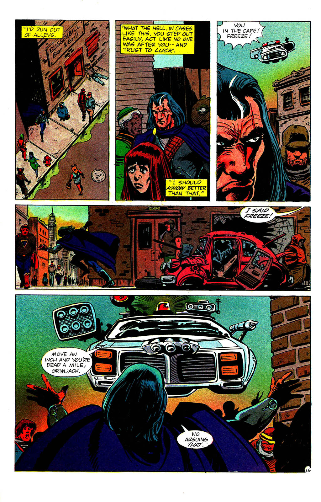 Read online Grimjack comic -  Issue #51 - 20