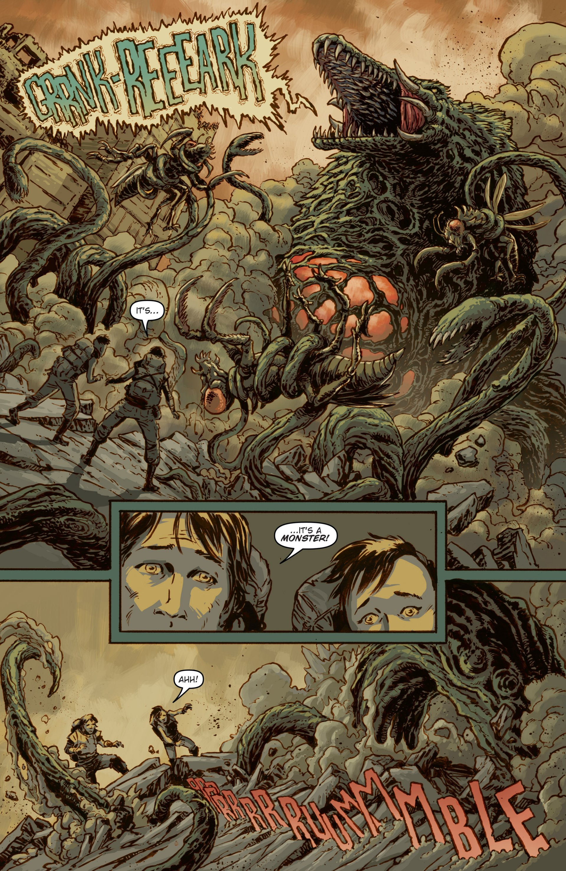 Read online Godzilla: Cataclysm comic -  Issue #1 - 19