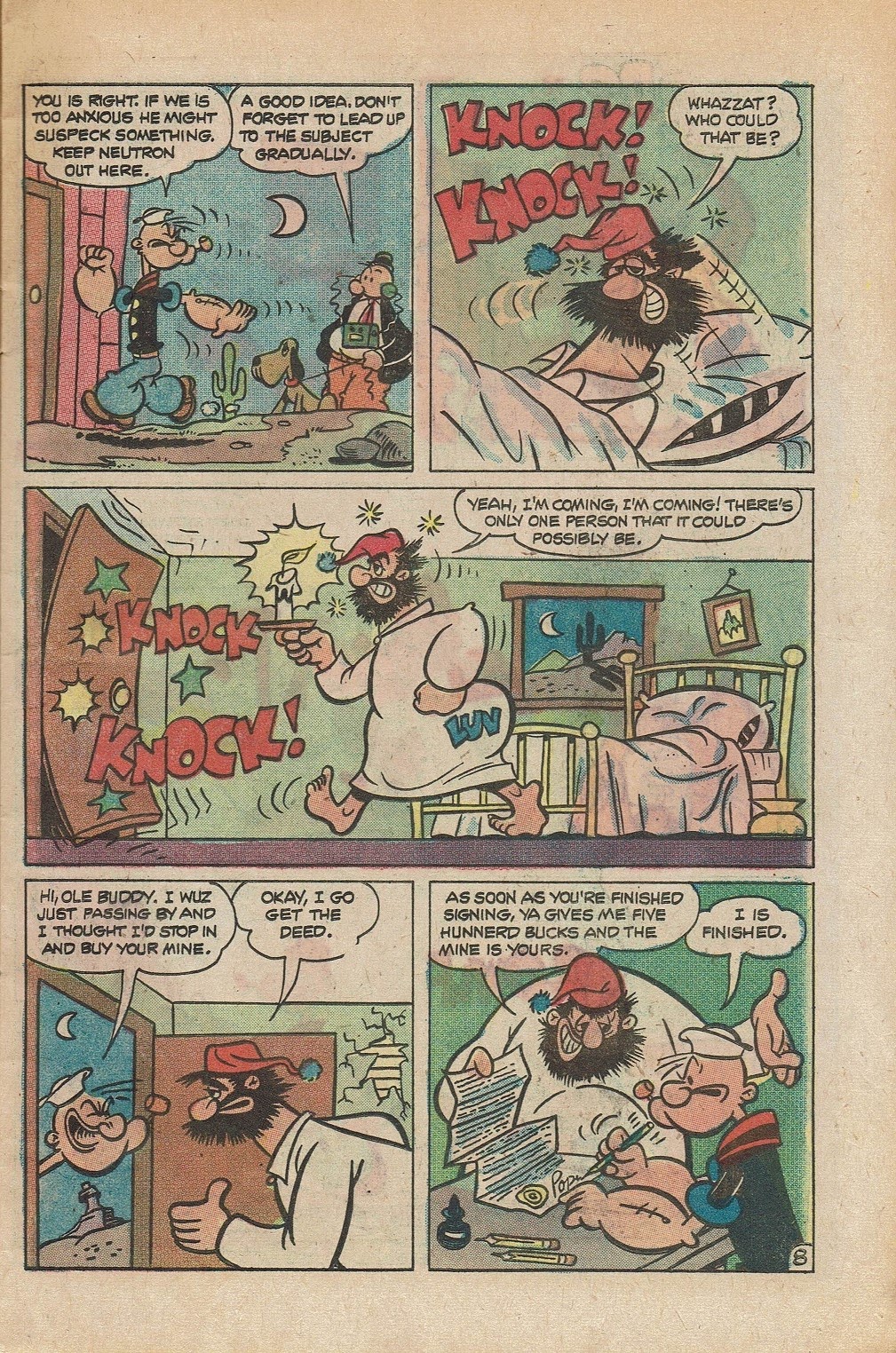 Read online Popeye (1948) comic -  Issue #128 - 11