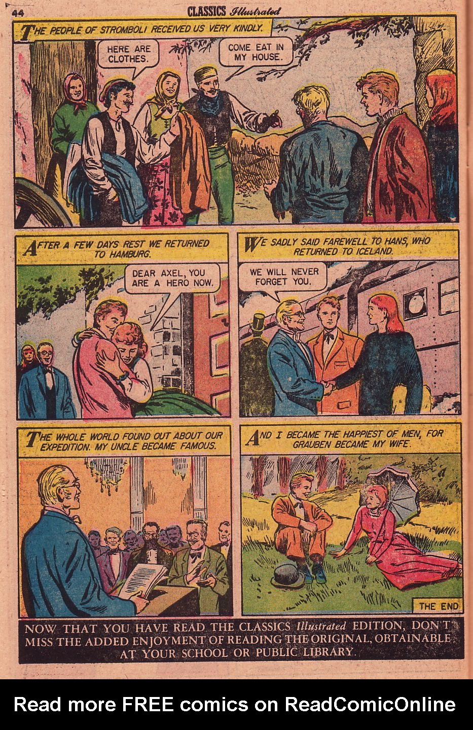 Read online Classics Illustrated comic -  Issue #138 - 46