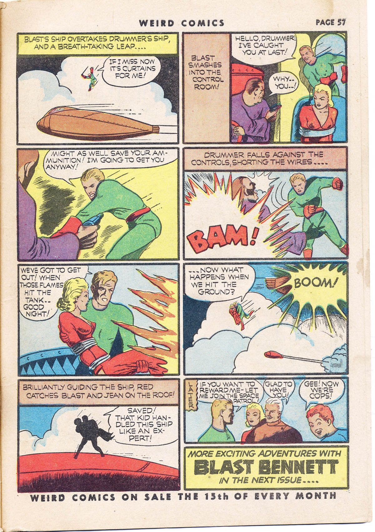 Read online Weird Comics comic -  Issue #13 - 57