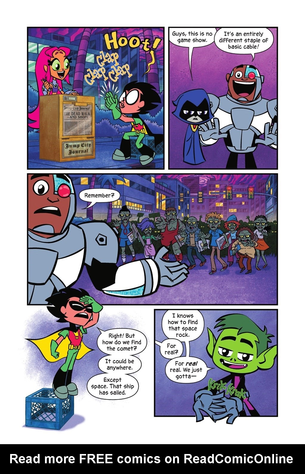 Read online Teen Titans Go! Undead?! comic -  Issue # TPB (Part 1) - 56