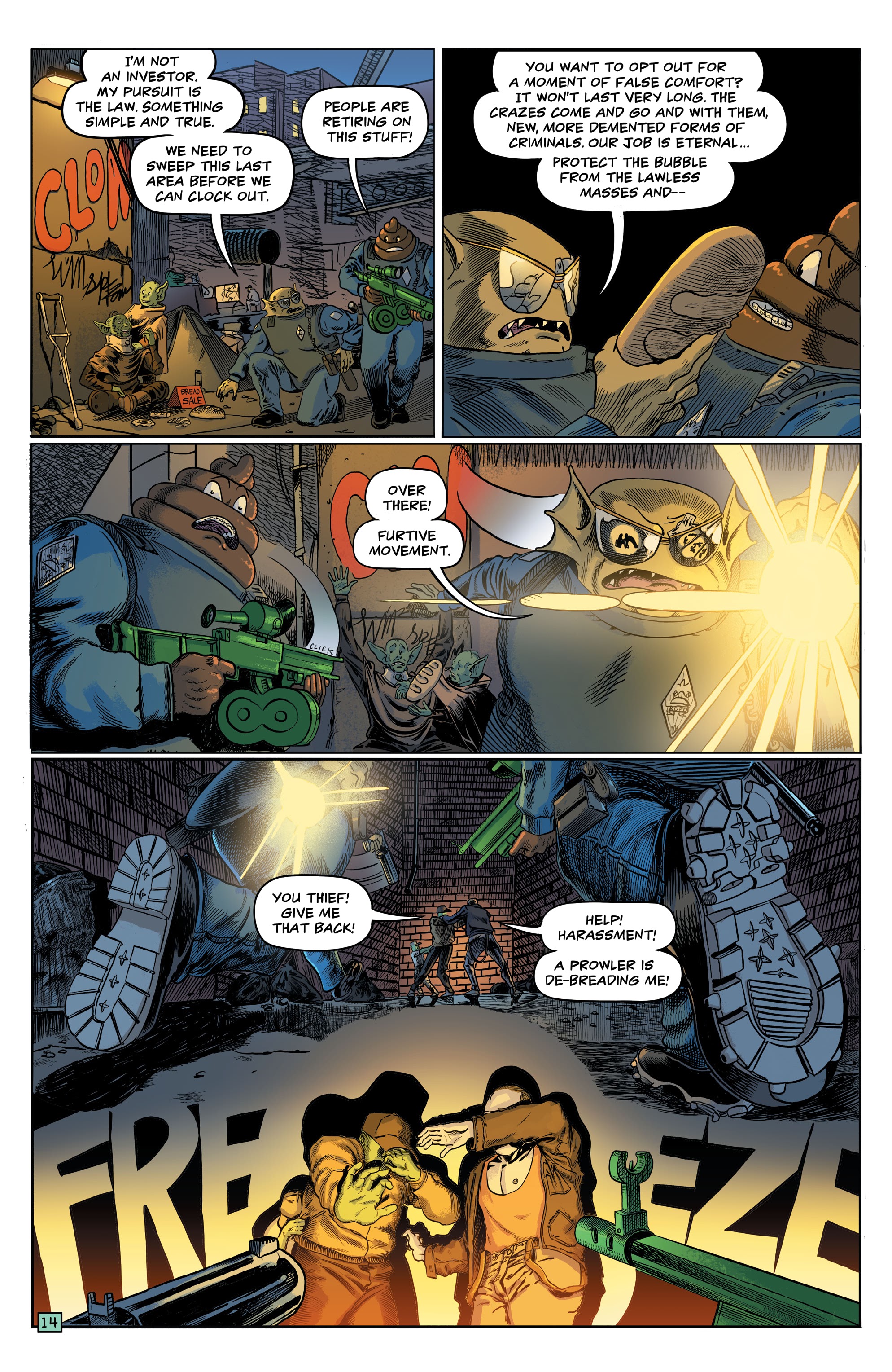Read online Justice Warriors comic -  Issue #2 - 16