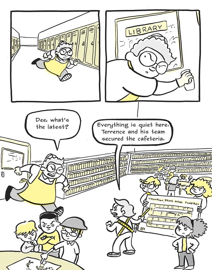 Read online Lunch Lady and the Schoolwide Scuffle comic -  Issue # TPB - 58