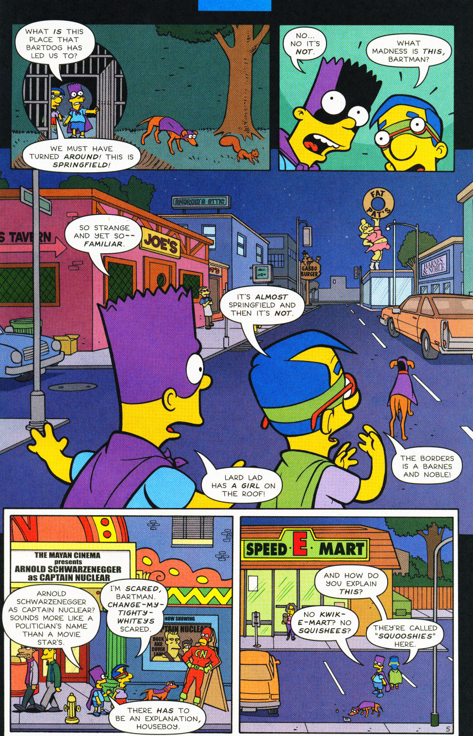 Read online Bongo Comics Presents Simpsons Super Spectacular comic -  Issue #1 - 15