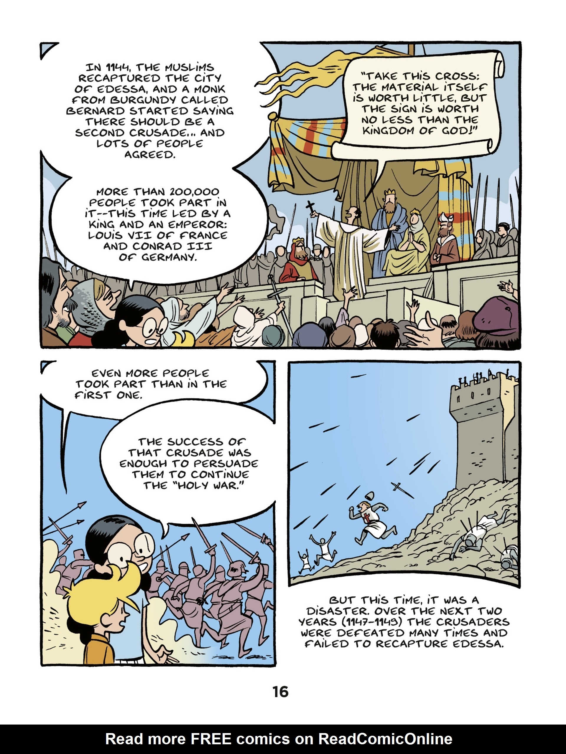 Read online On The History Trail With Ariane & Nino comic -  Issue #3 - 16