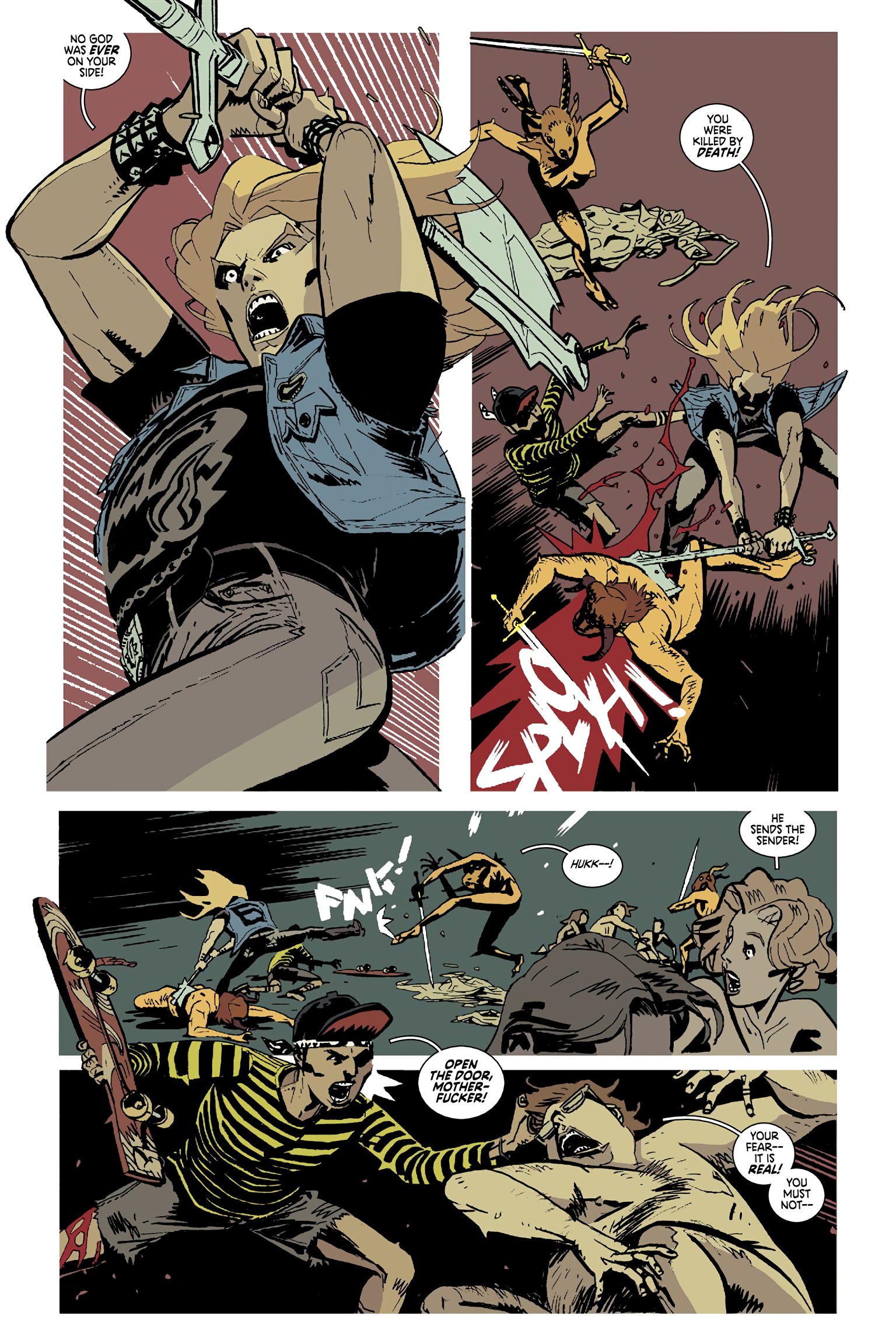 Read online Deadly Class comic -  Issue # _Deluxe Edition Teen Age Riot (Part 3) - 41