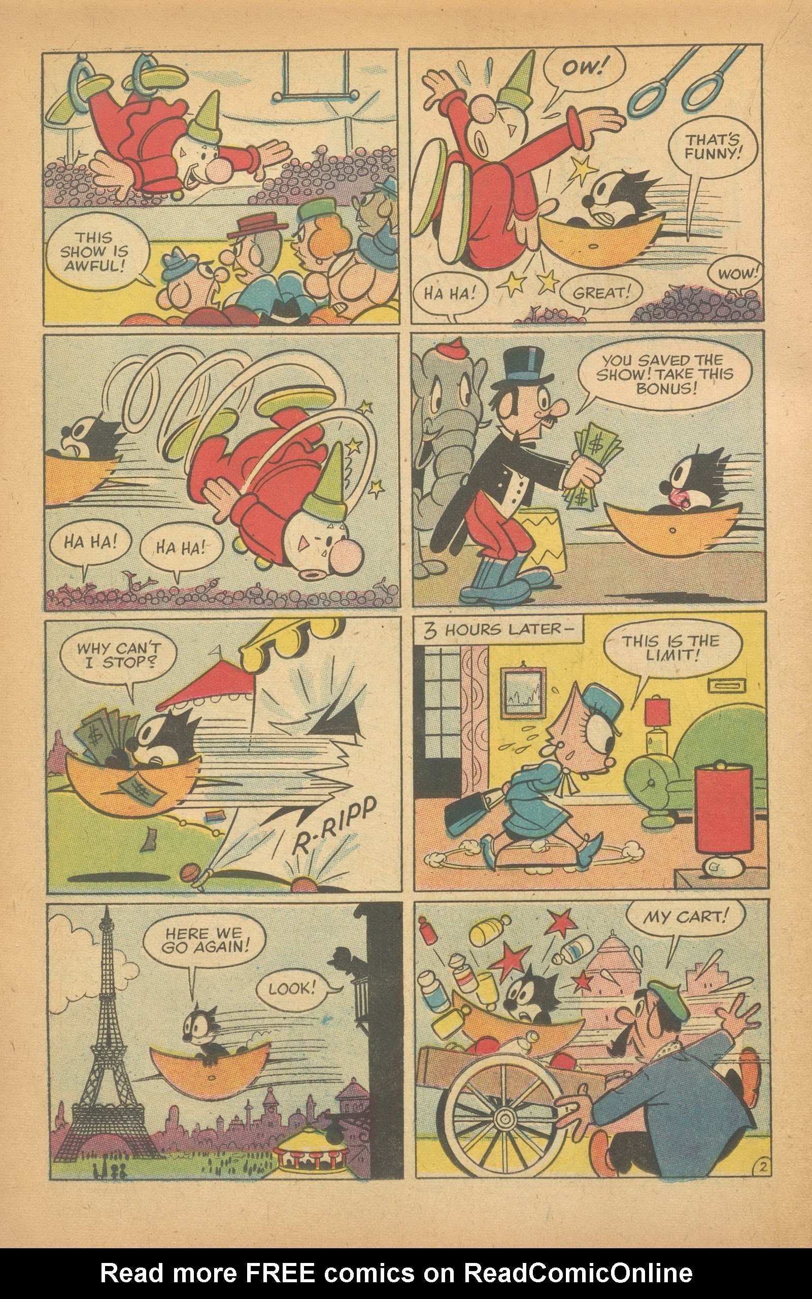 Read online Felix the Cat (1955) comic -  Issue #92 - 22