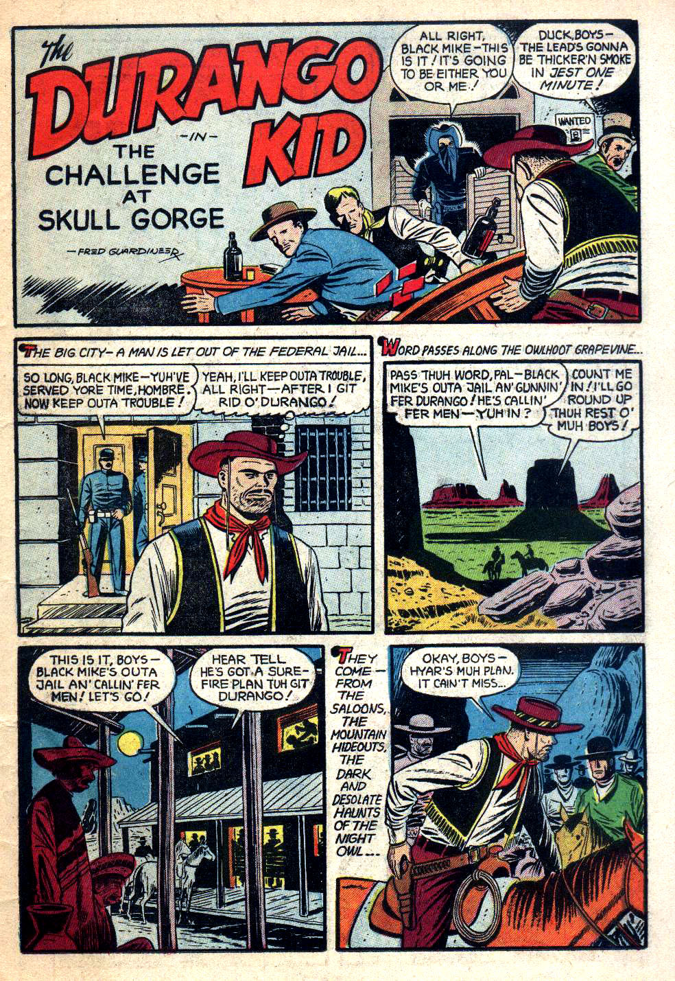 Read online Charles Starrett as The Durango Kid comic -  Issue #31 - 11