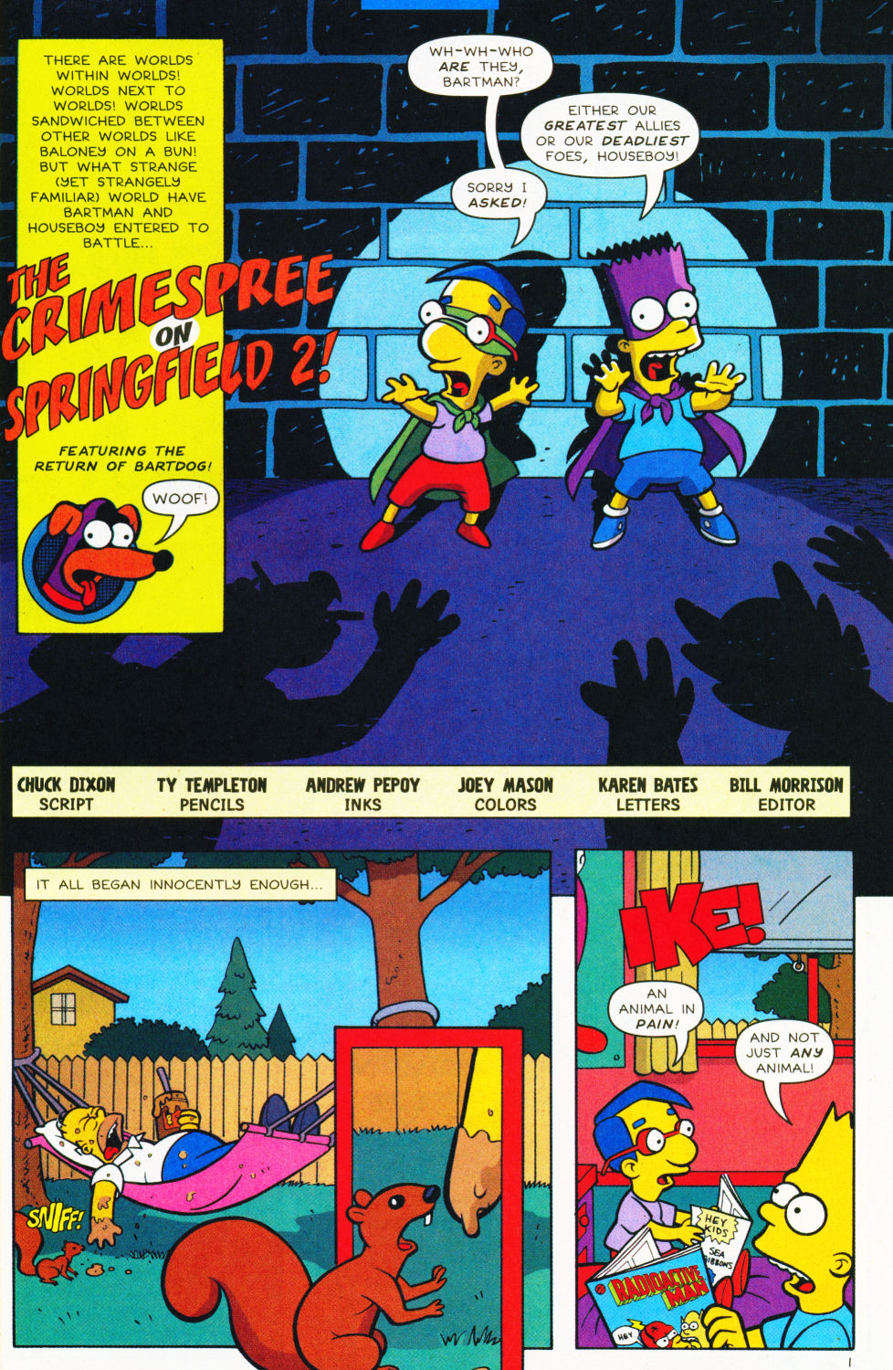 Read online Bongo Comics Presents Simpsons Super Spectacular comic -  Issue #1 - 11