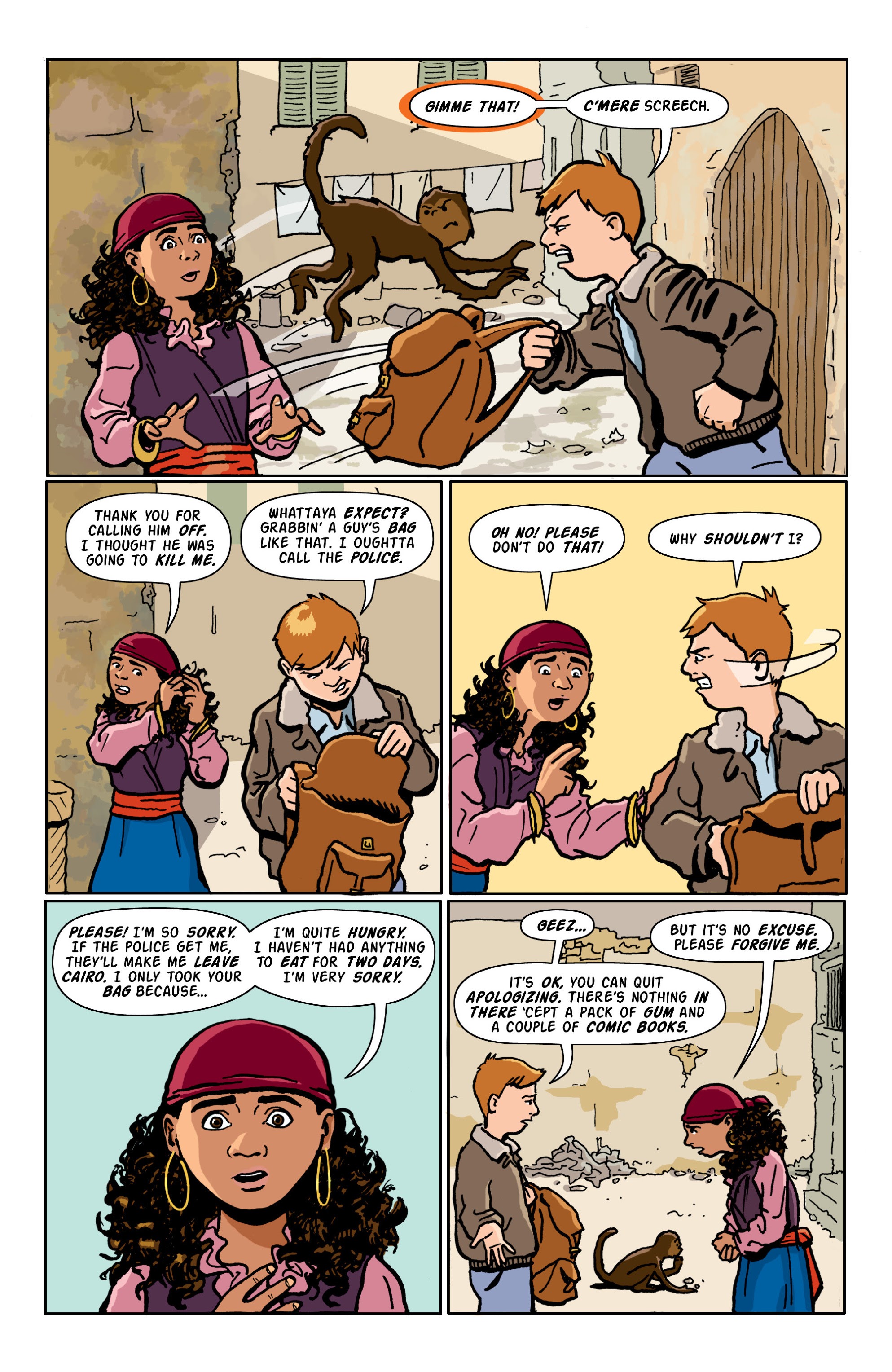 Read online Rocket Robinson and the Pharaoh's Fortune comic -  Issue # TPB (Part 1) - 36