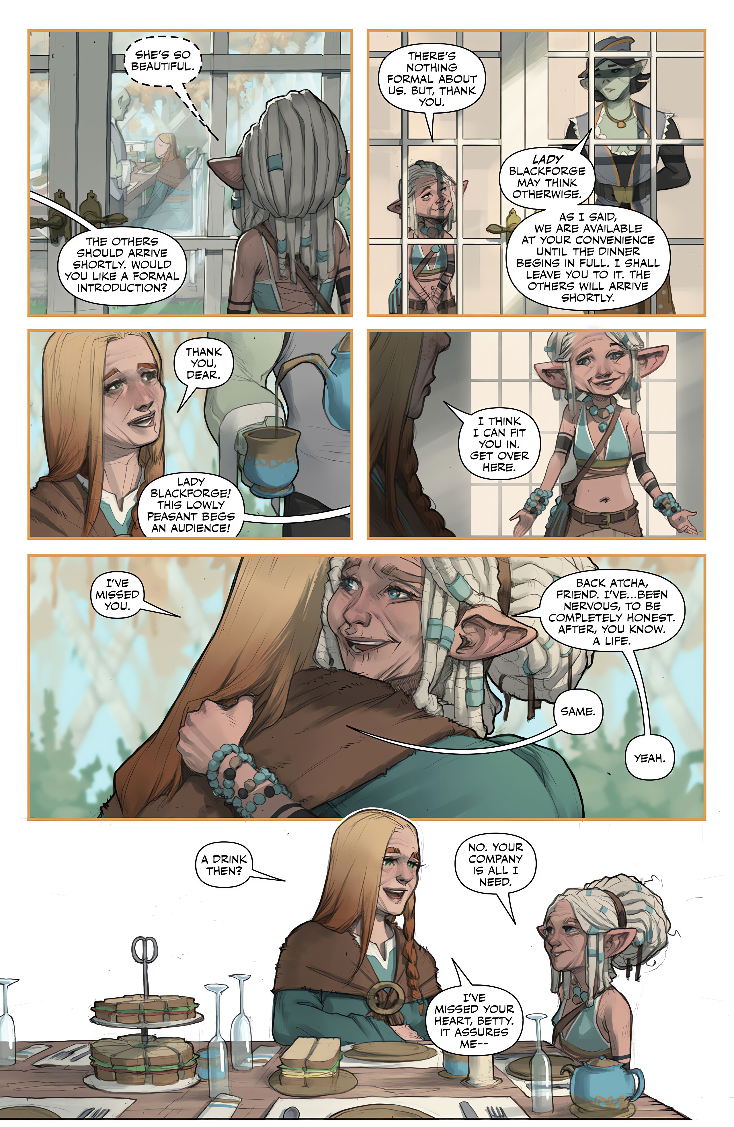 Read online Rat Queens: Sisters Warriors Queens comic -  Issue # TPB - 23