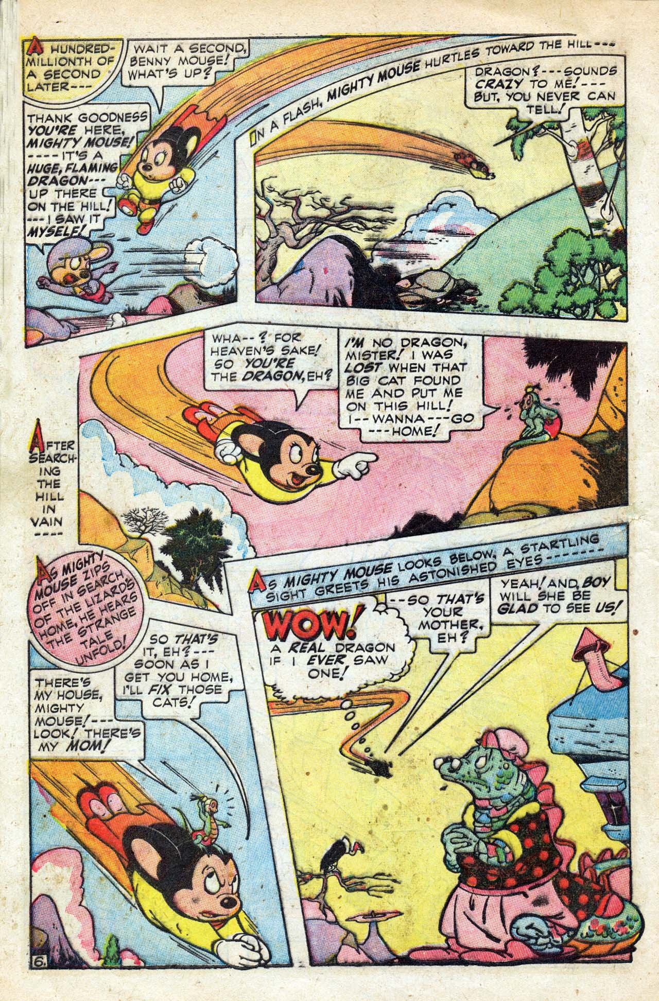 Read online Paul Terry's Mighty Mouse Comics comic -  Issue #2 - 8